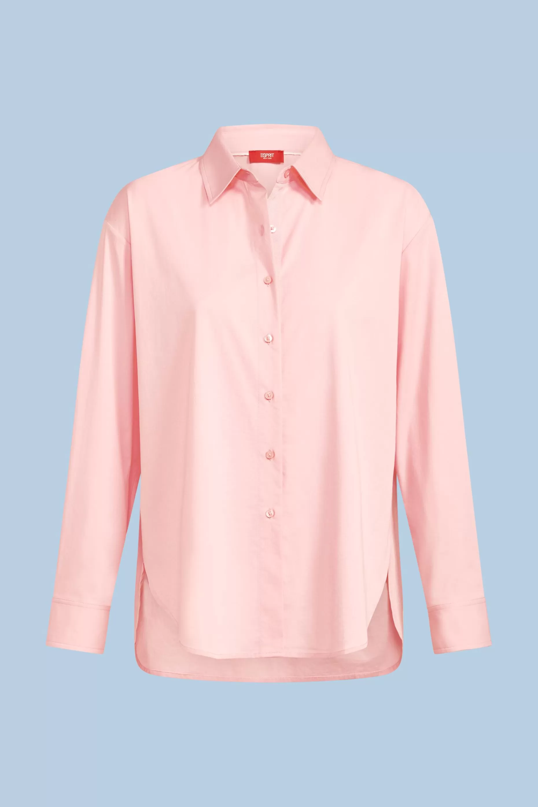 ESPRIT Oversized Button-Down Shirt at our Online Shop *Women T-Shirts + Tops