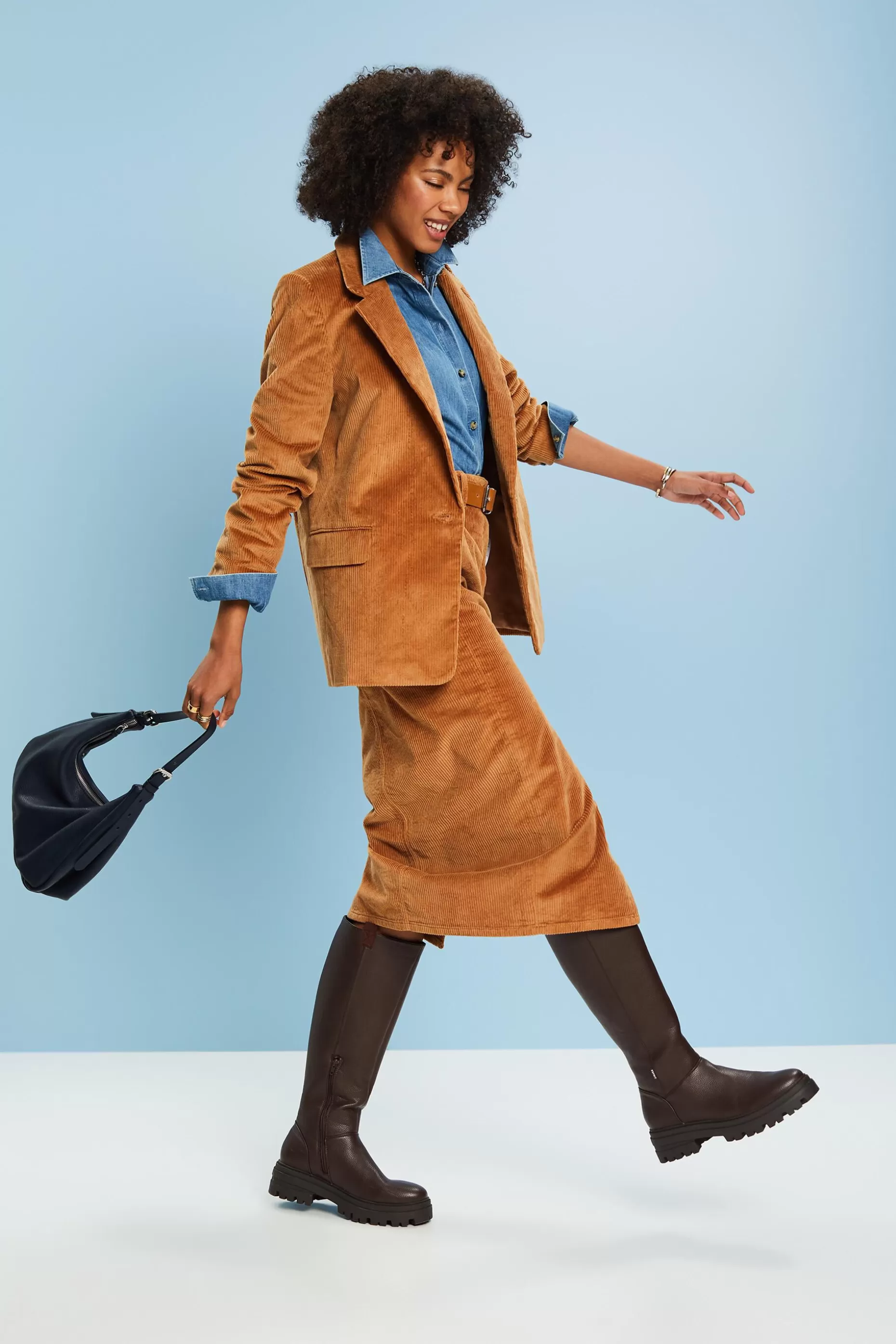 ESPRIT Oversized Corduroy Blazer at our Online Shop *Women Blazers