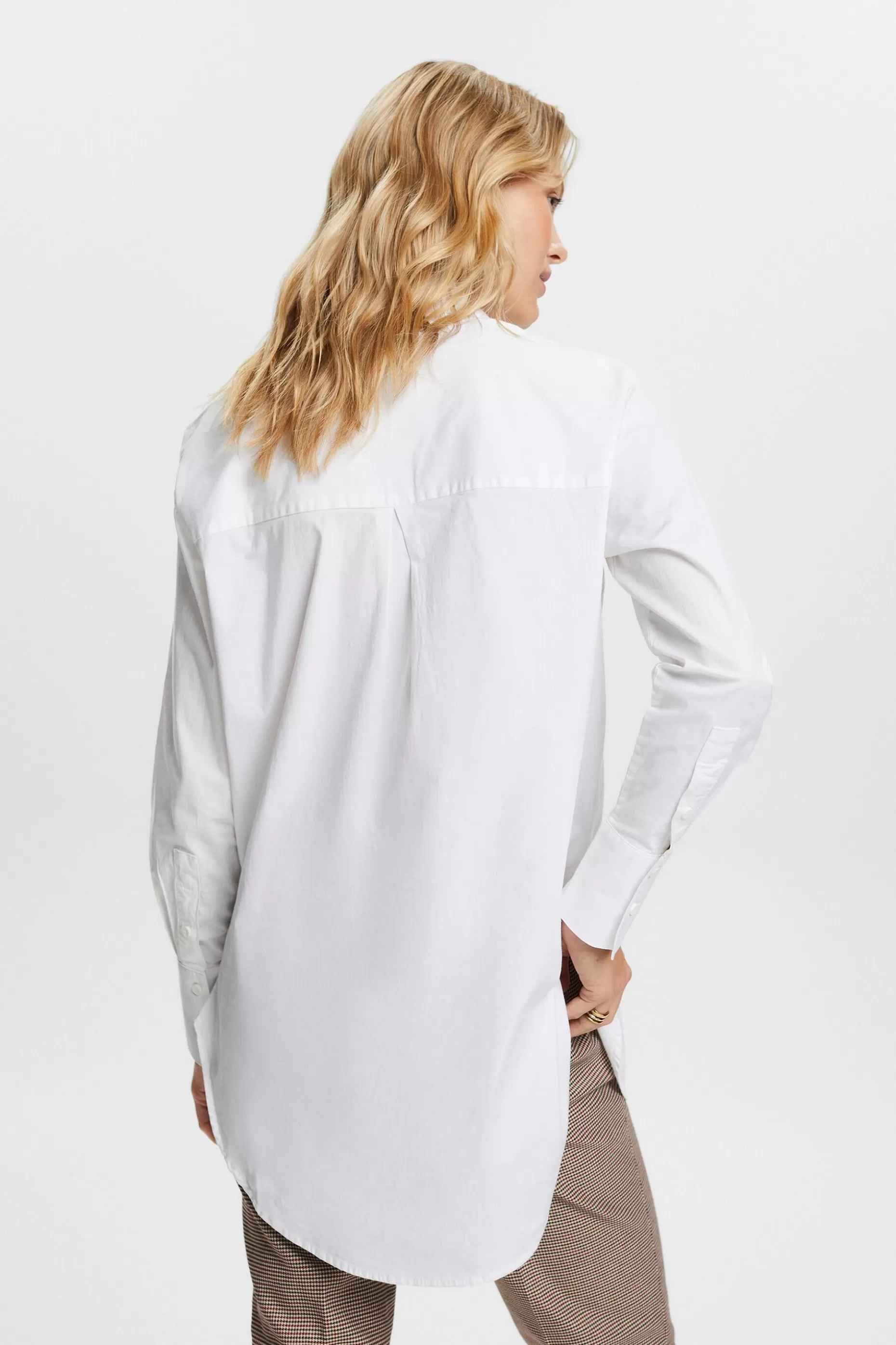 ESPRIT Oversized Cotton Poplin Shirt at our Online Shop *Women Shirts + Blouses