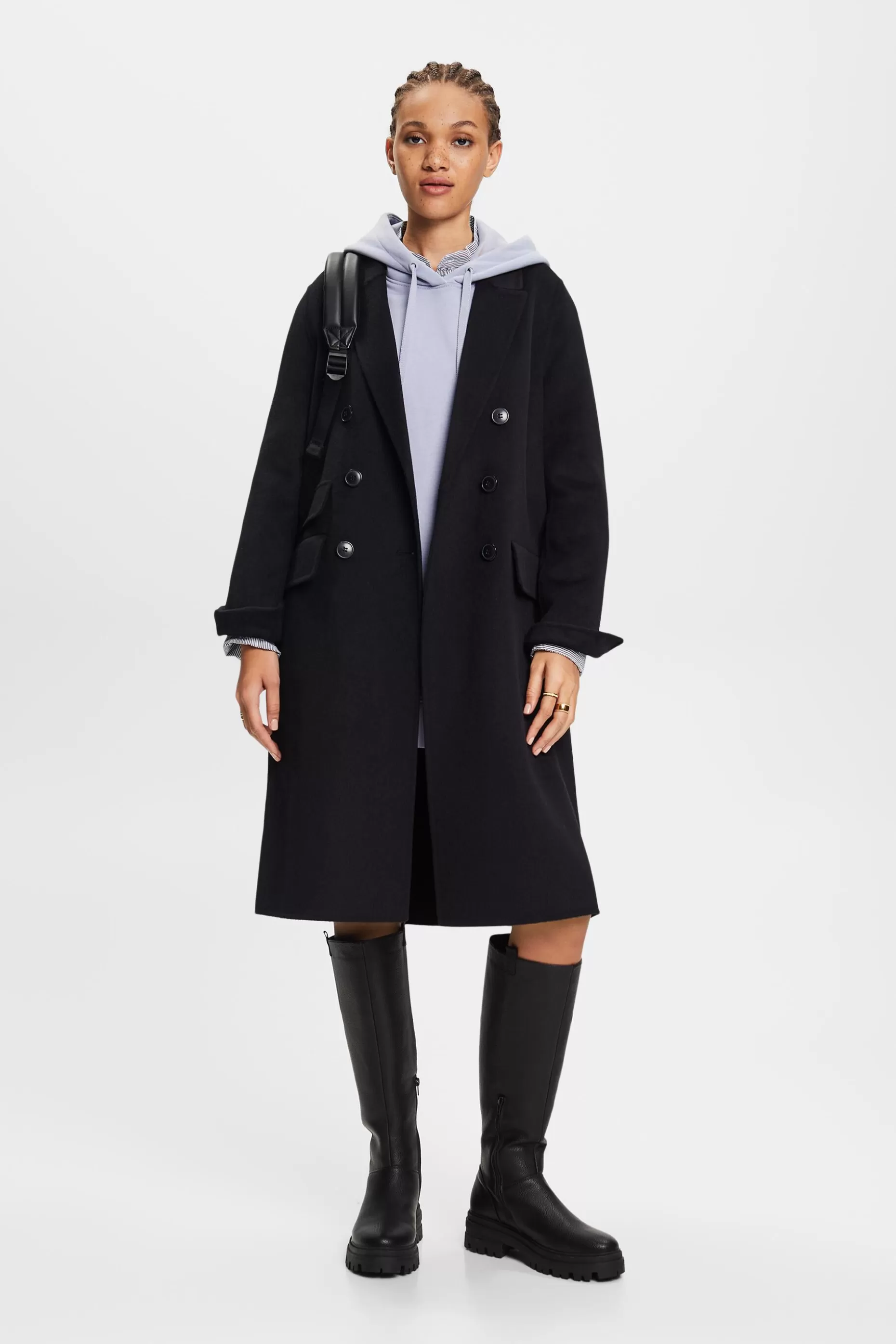 ESPRIT Oversized Cotton-Fleece Hoodie at our Online Shop *Women Sweatshirts + Hoodies