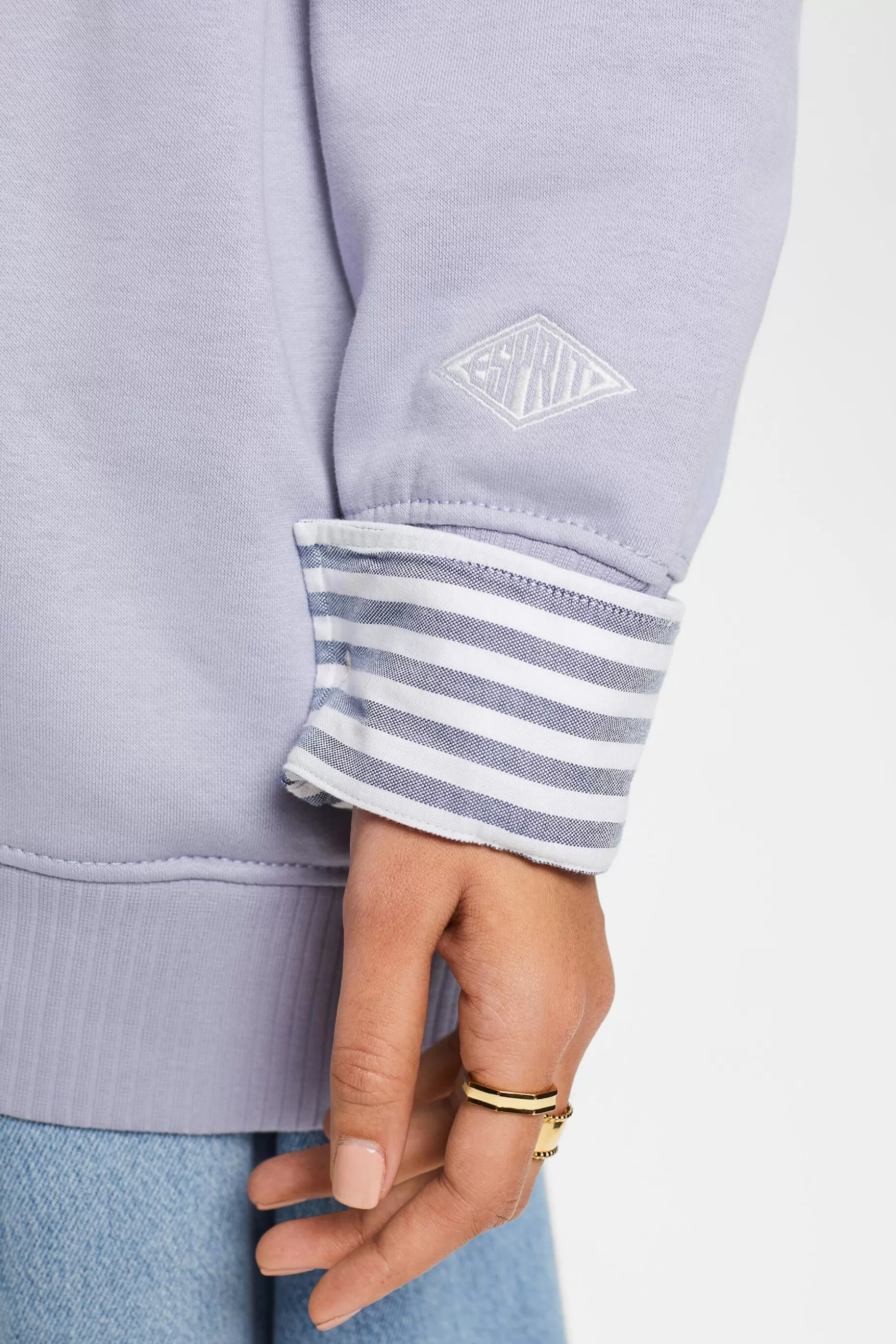 ESPRIT Oversized Cotton-Fleece Hoodie at our Online Shop *Women Sweatshirts + Hoodies
