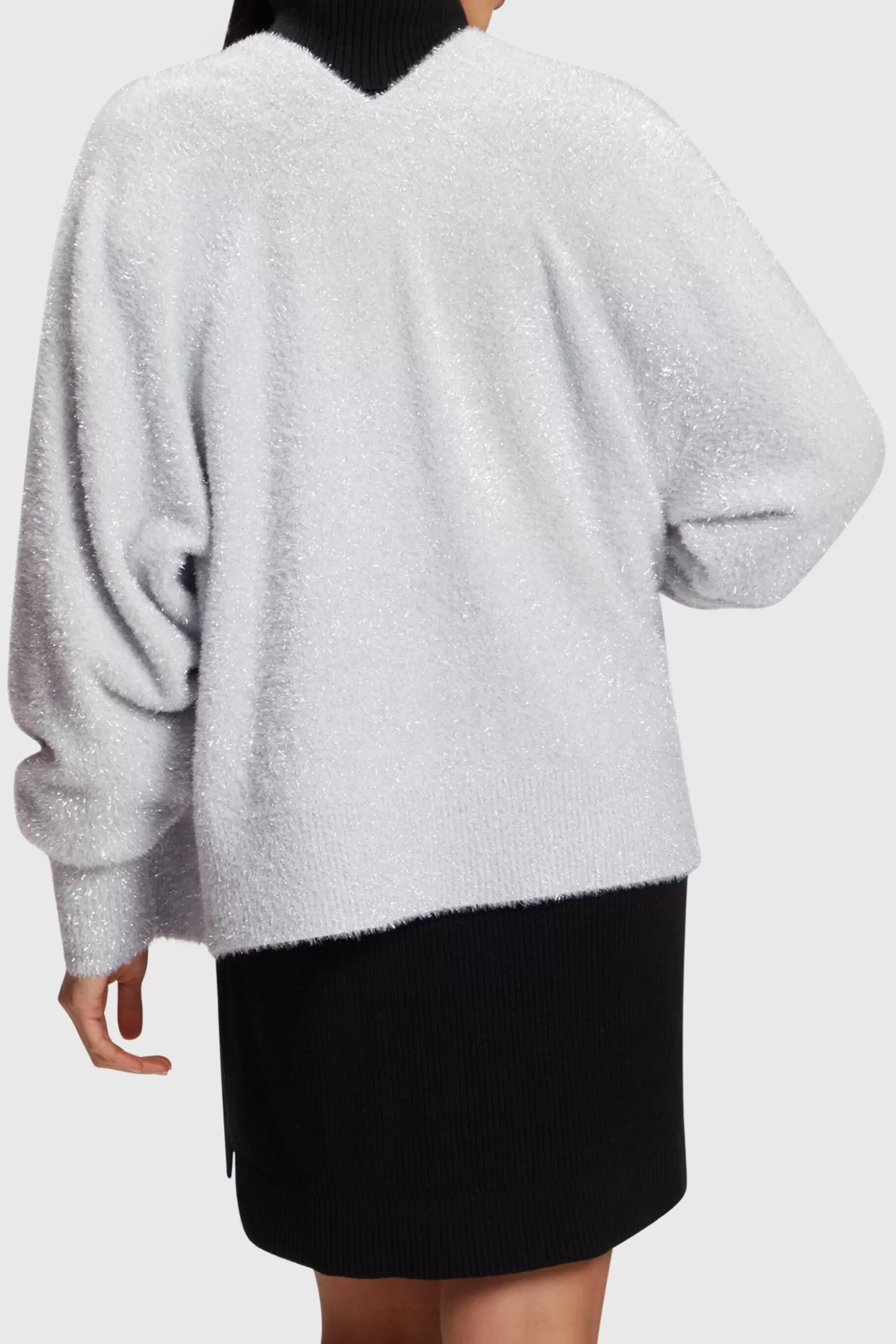 ESPRIT Oversized fuzzy metallic cardigan at our Online Shop * Sale Above $75+