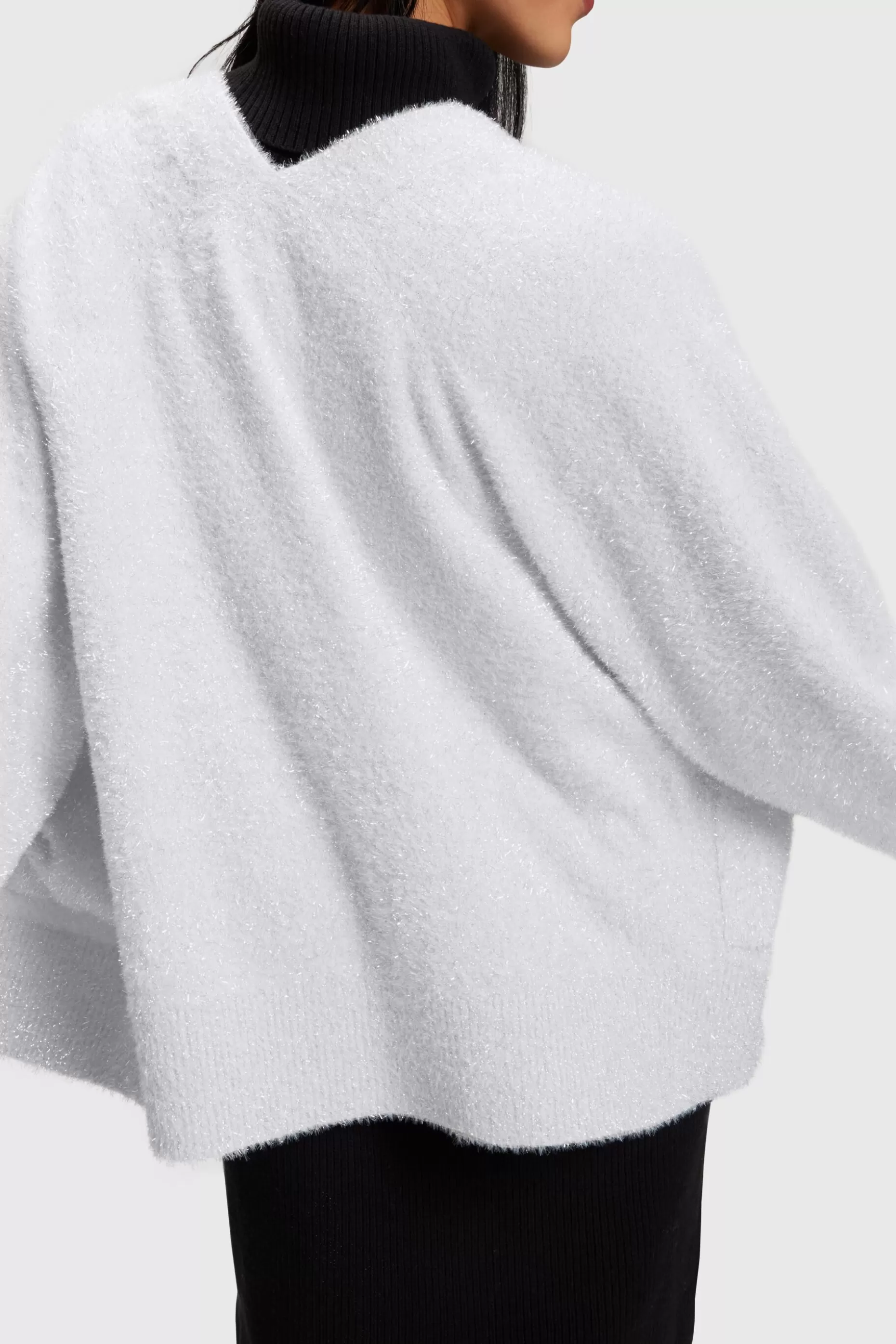 ESPRIT Oversized fuzzy metallic cardigan at our Online Shop * Sale Above $75+