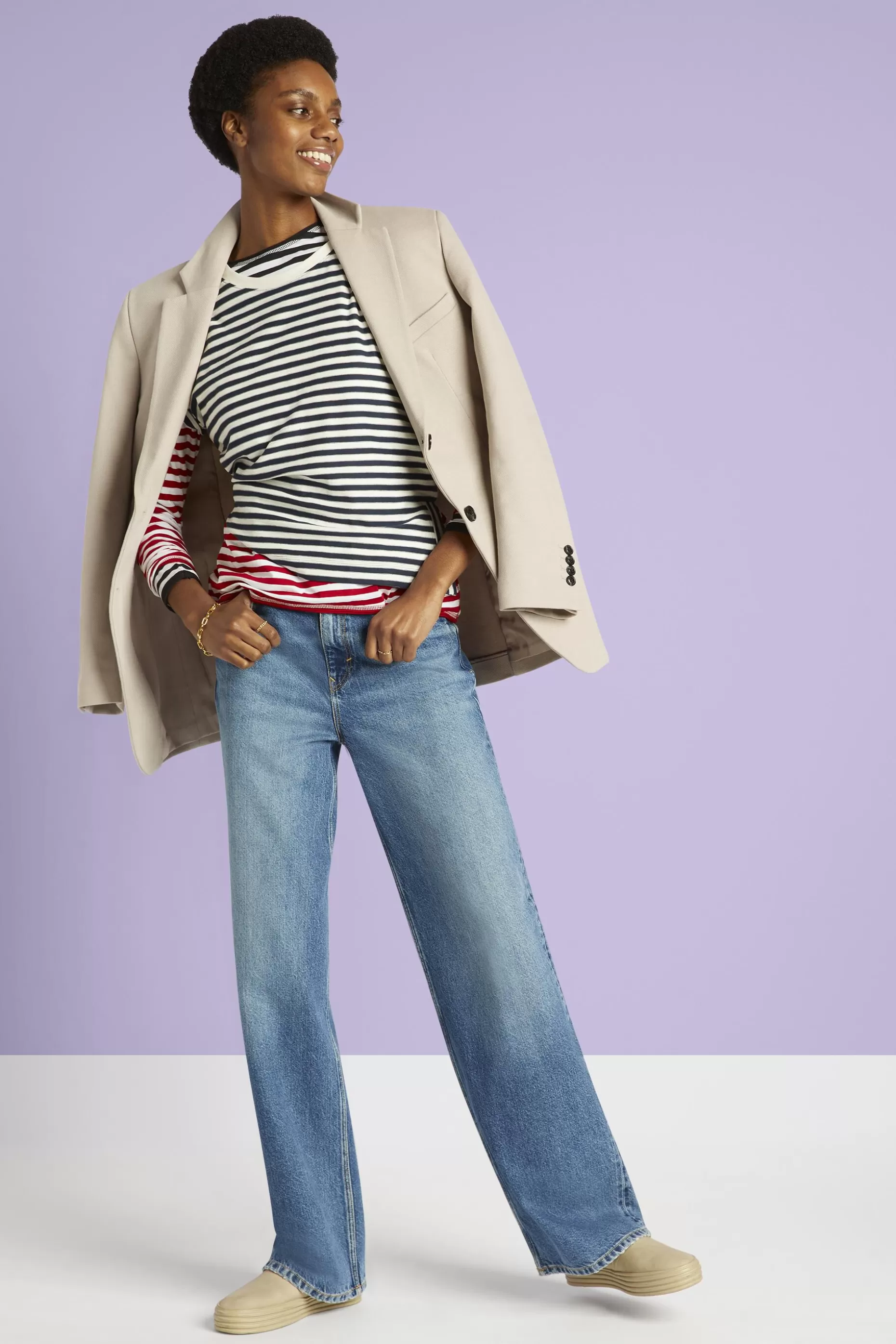 ESPRIT Oversized Knit Blazer at our Online Shop *Women Blazers