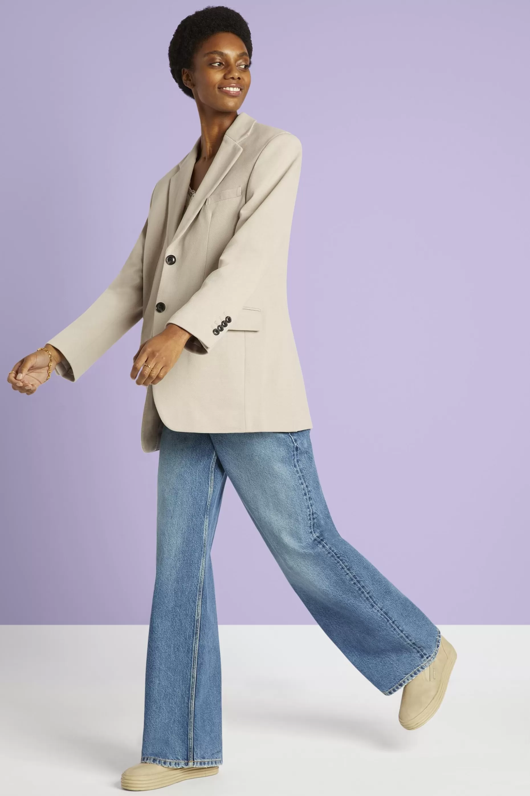 ESPRIT Oversized Knit Blazer at our Online Shop *Women Jackets + Coats
