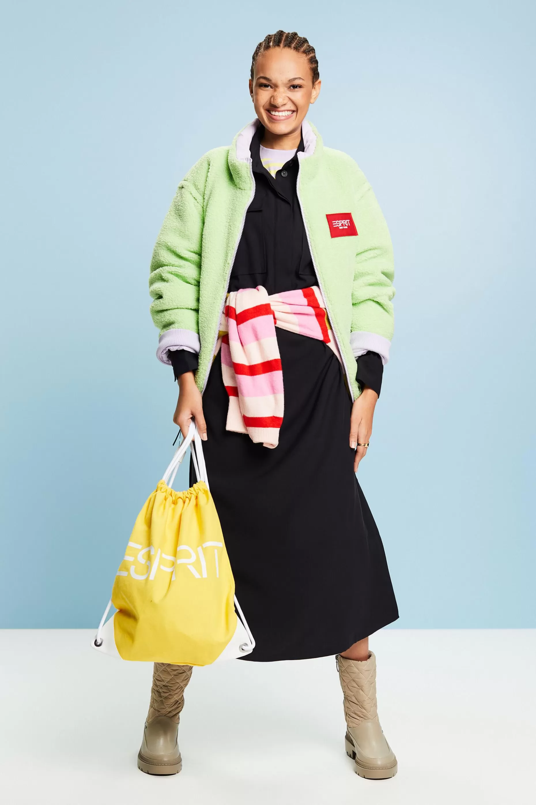 ESPRIT Oversized Midi Shirt Dress at our Online Shop *Women Dresses