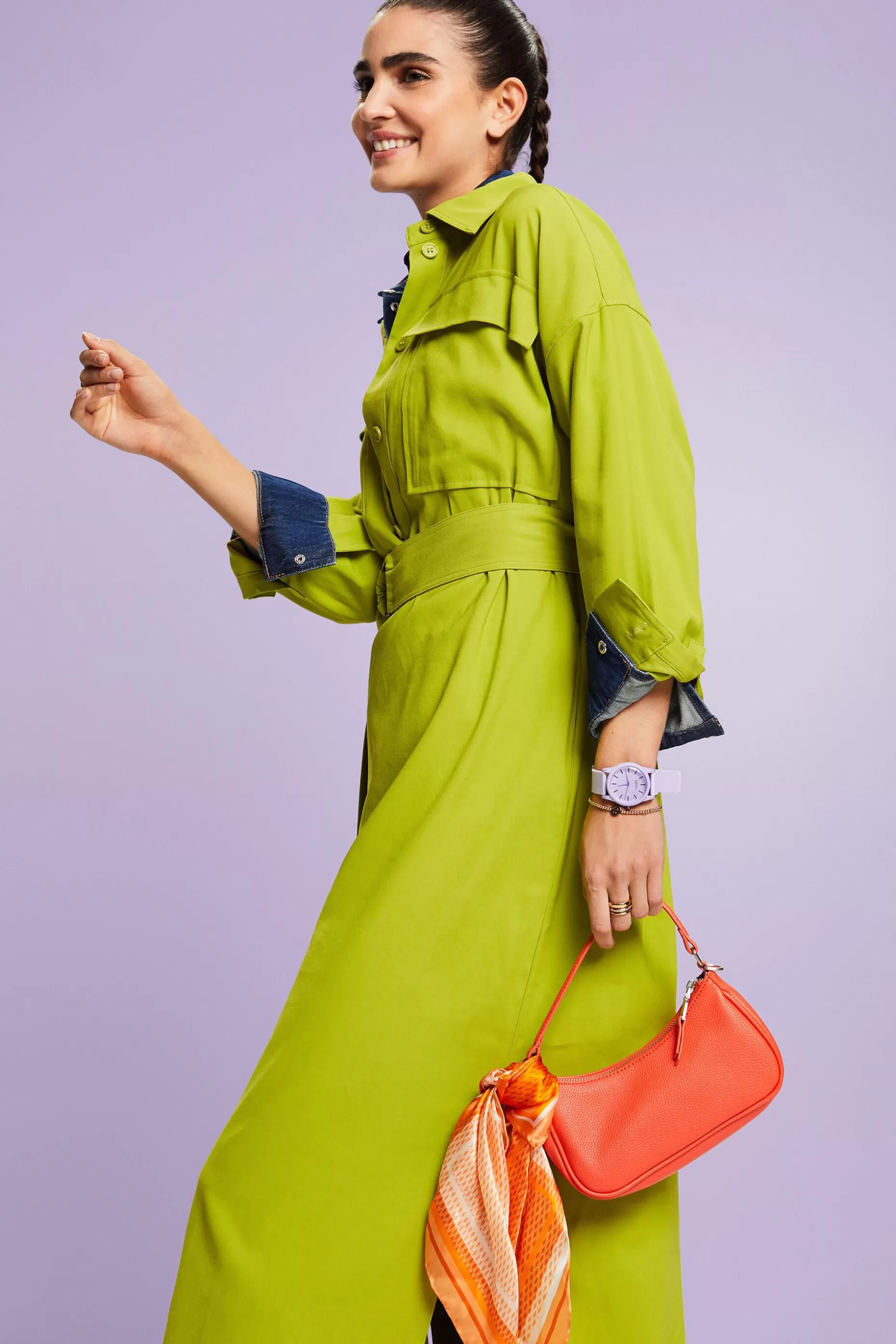 ESPRIT Oversized Midi Shirt Dress at our Online Shop *Women Dresses + Jumpsuits