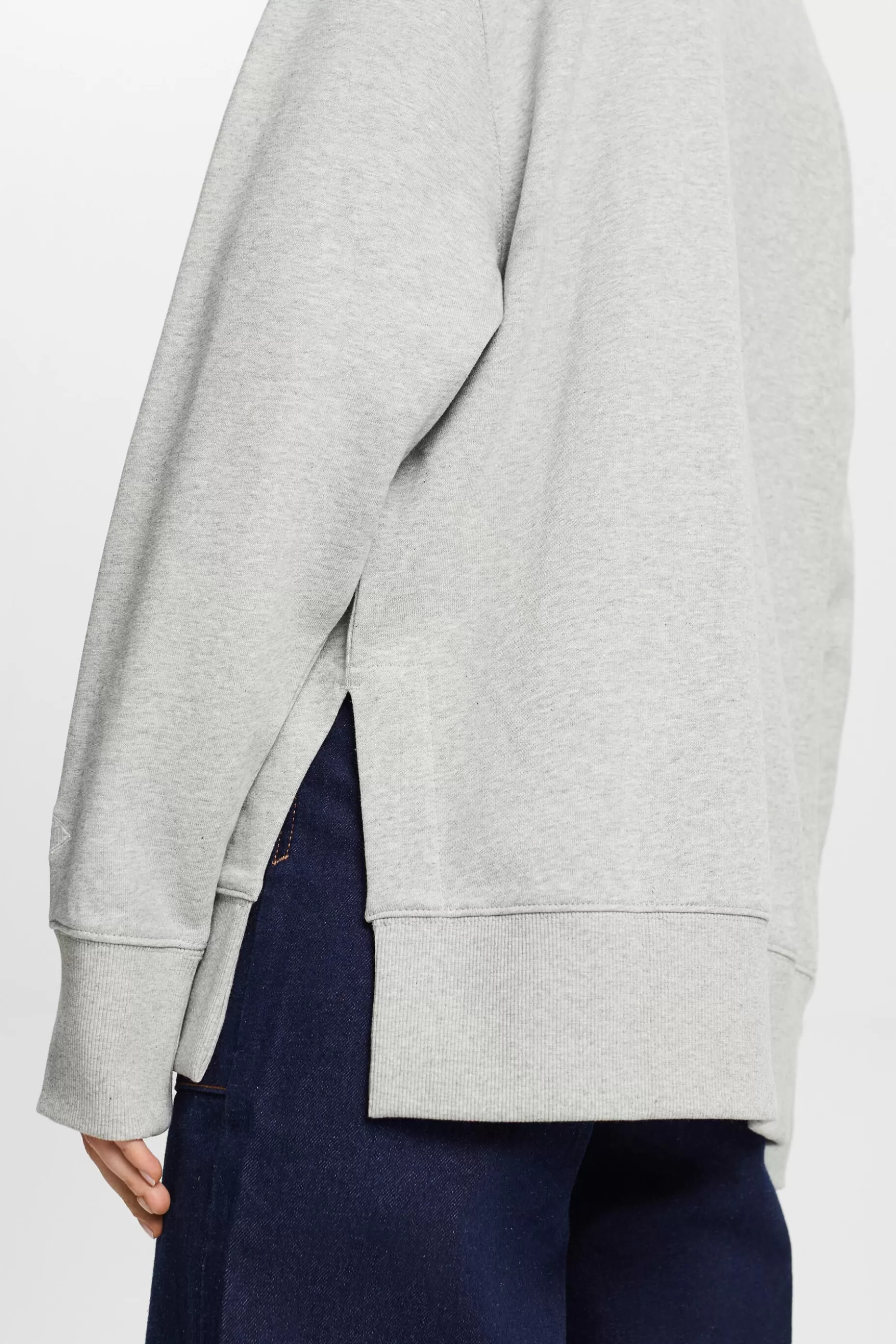 ESPRIT Oversized Split Hem Crewneck Sweatshirt at our Online Shop *Women Sweatshirts + Hoodies