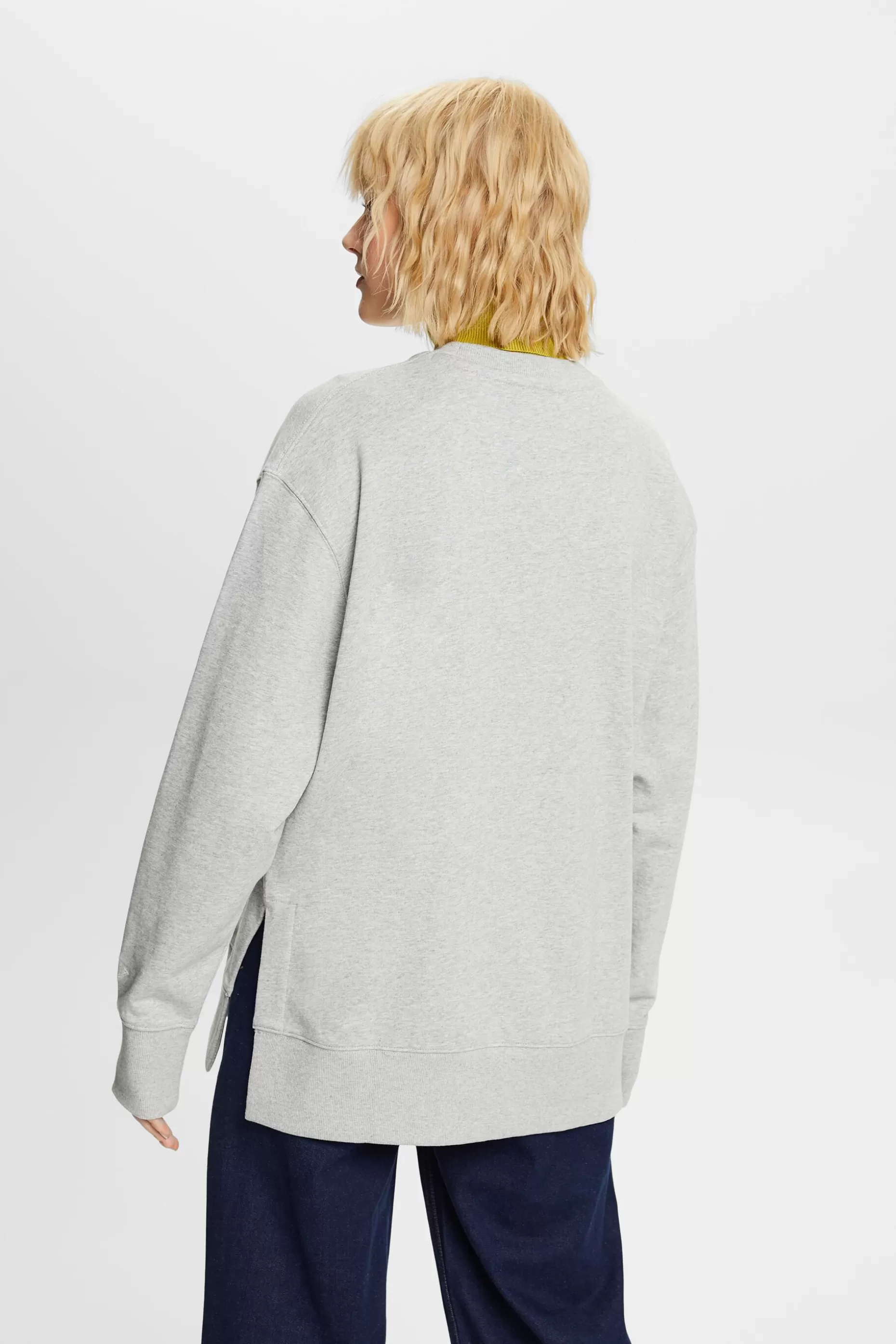 ESPRIT Oversized Split Hem Crewneck Sweatshirt at our Online Shop *Women Sweatshirts + Hoodies