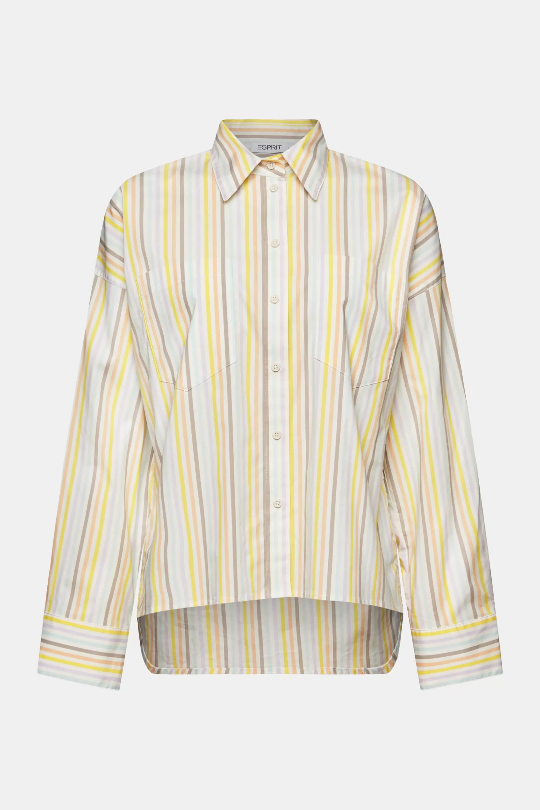 ESPRIT Oversized Striped Button-Down Shirt at our Online Shop *Women Shirts + Blouses