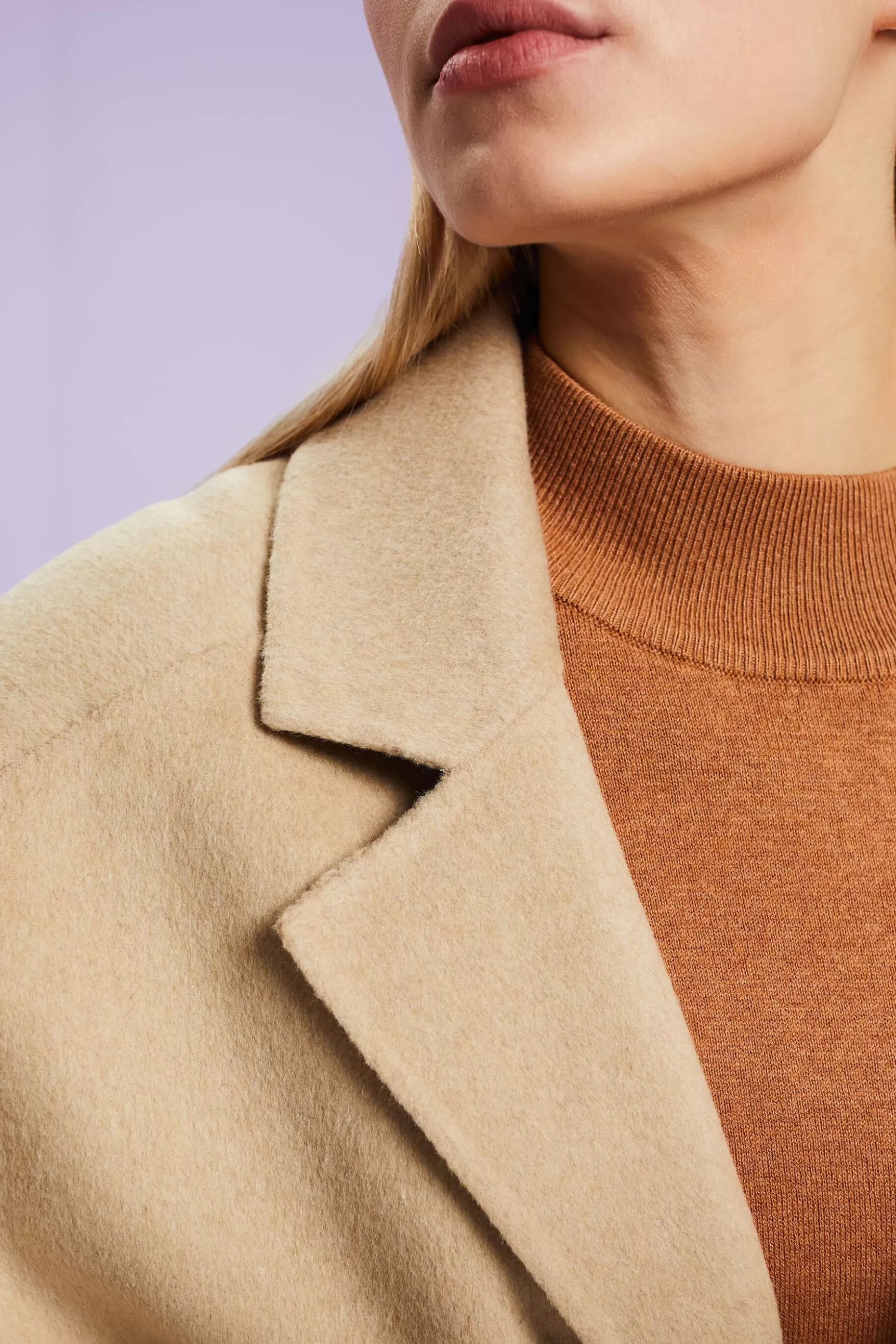 ESPRIT Oversized Wool-Blend Coat at our Online Shop *Women Jackets + Coats
