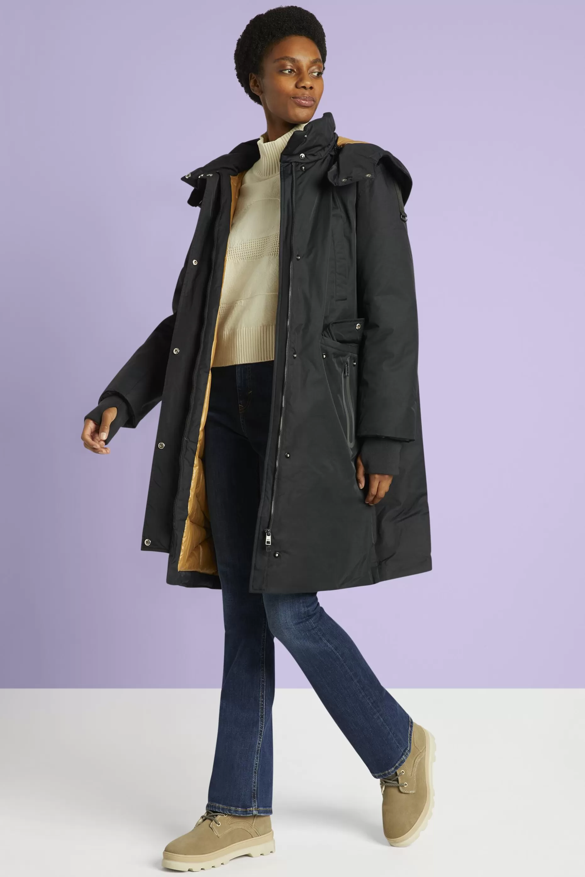 ESPRIT Padded Parka Coat at our Online Shop *Women Jackets + Coats
