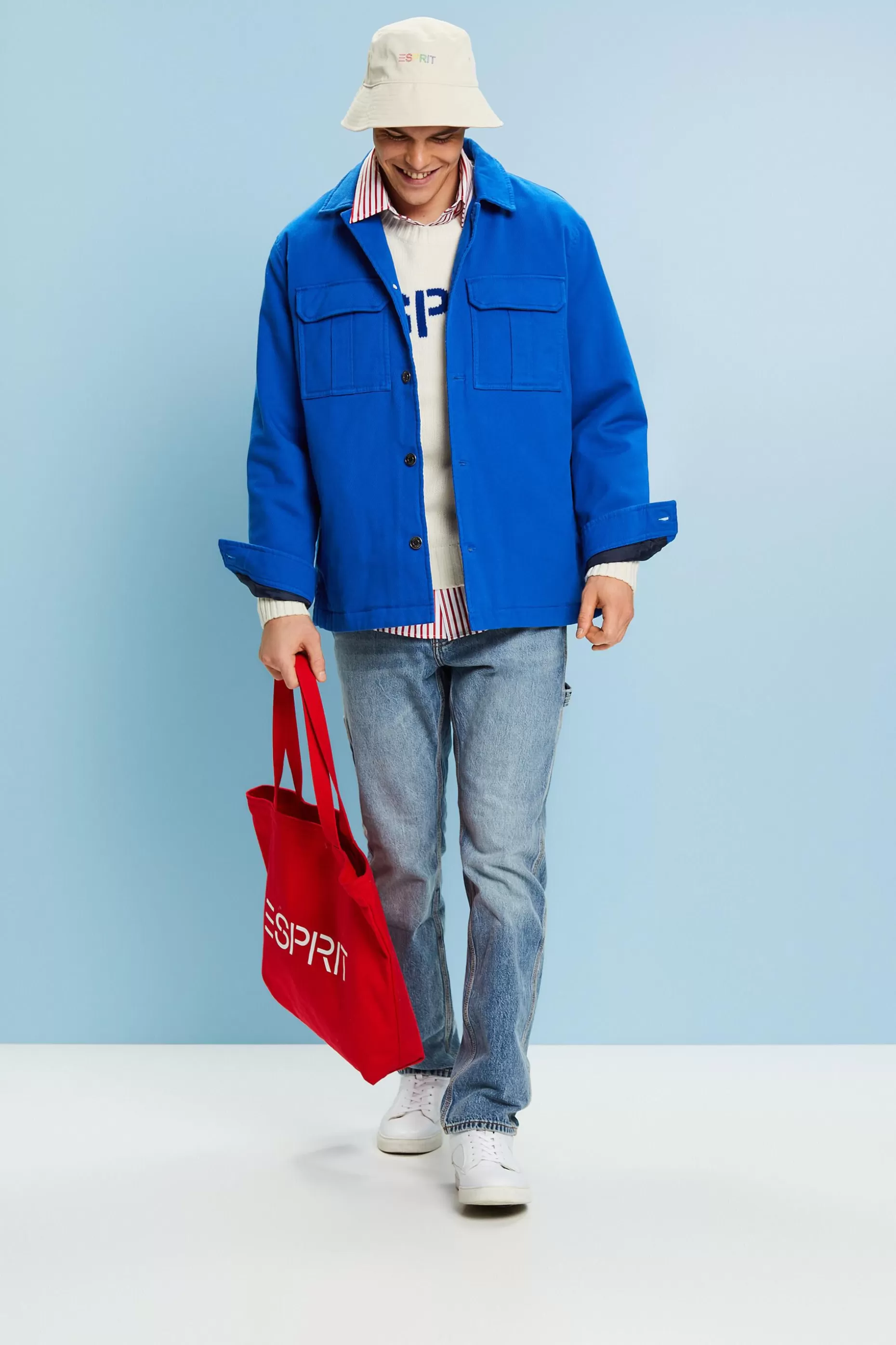 ESPRIT Padded Transitional Jacket at our Online Shop *Men Jackets + Coats