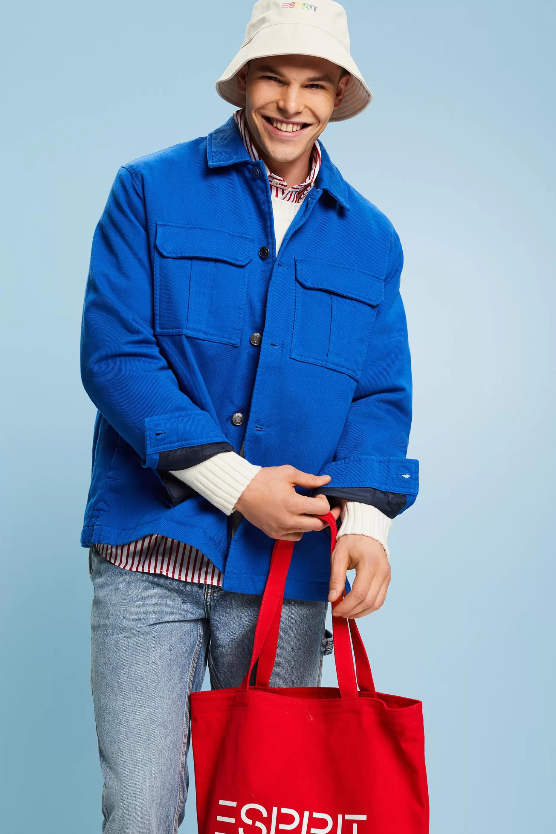 ESPRIT Padded Transitional Jacket at our Online Shop *Men Jackets + Coats