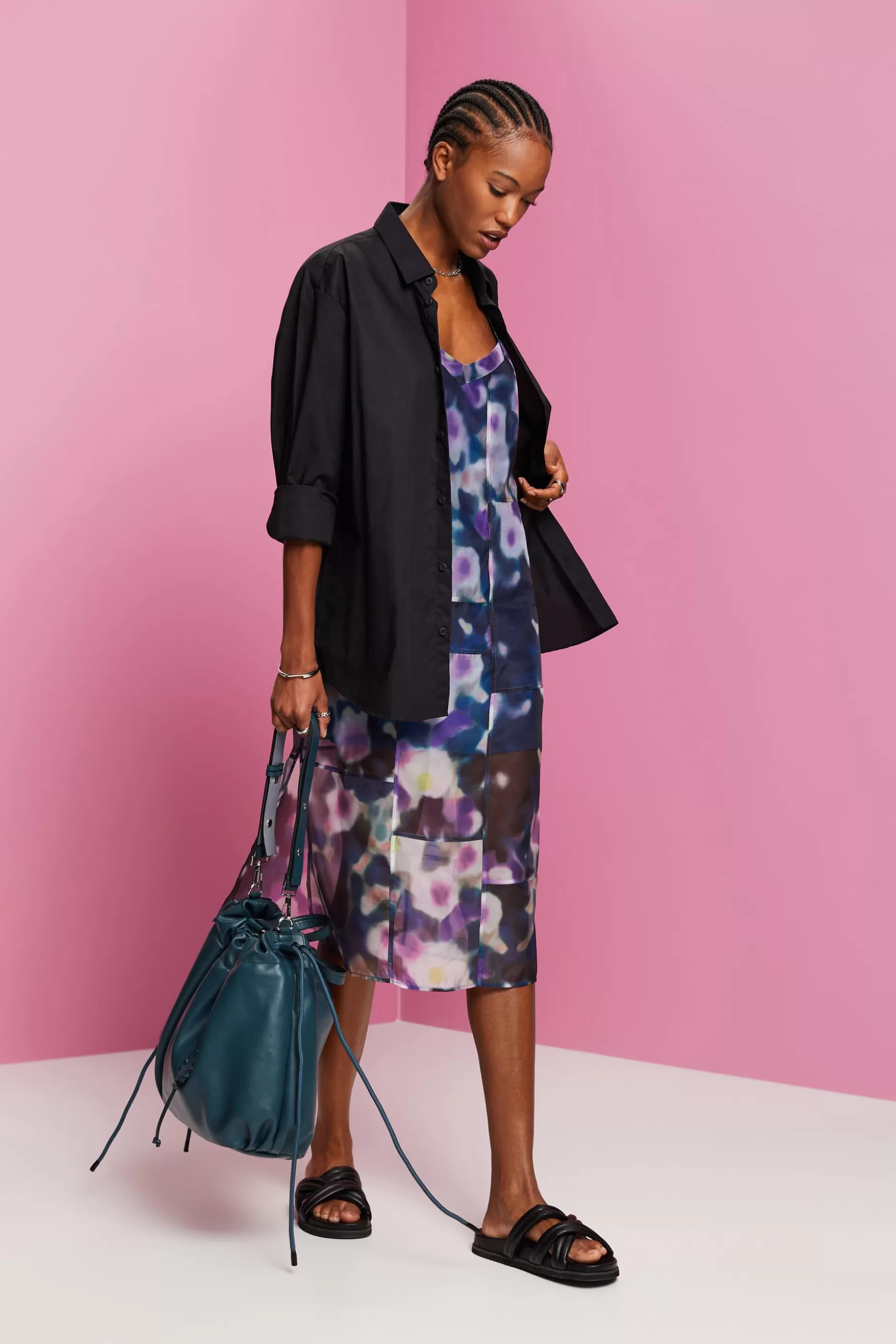 ESPRIT Patterned organza midi dress at our Online Shop * Sale Under $50