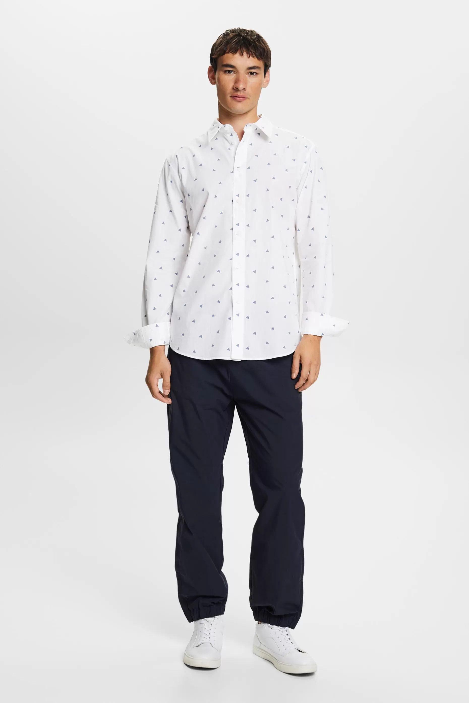 ESPRIT Patterned shirt, 100% cotton at our Online Shop * Sale Under $50