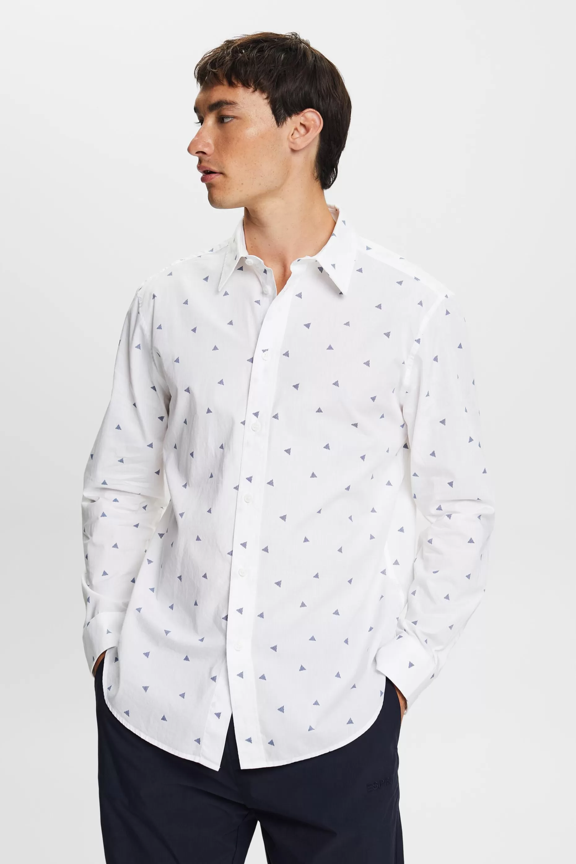 ESPRIT Patterned shirt, 100% cotton at our Online Shop * Sale Under $50