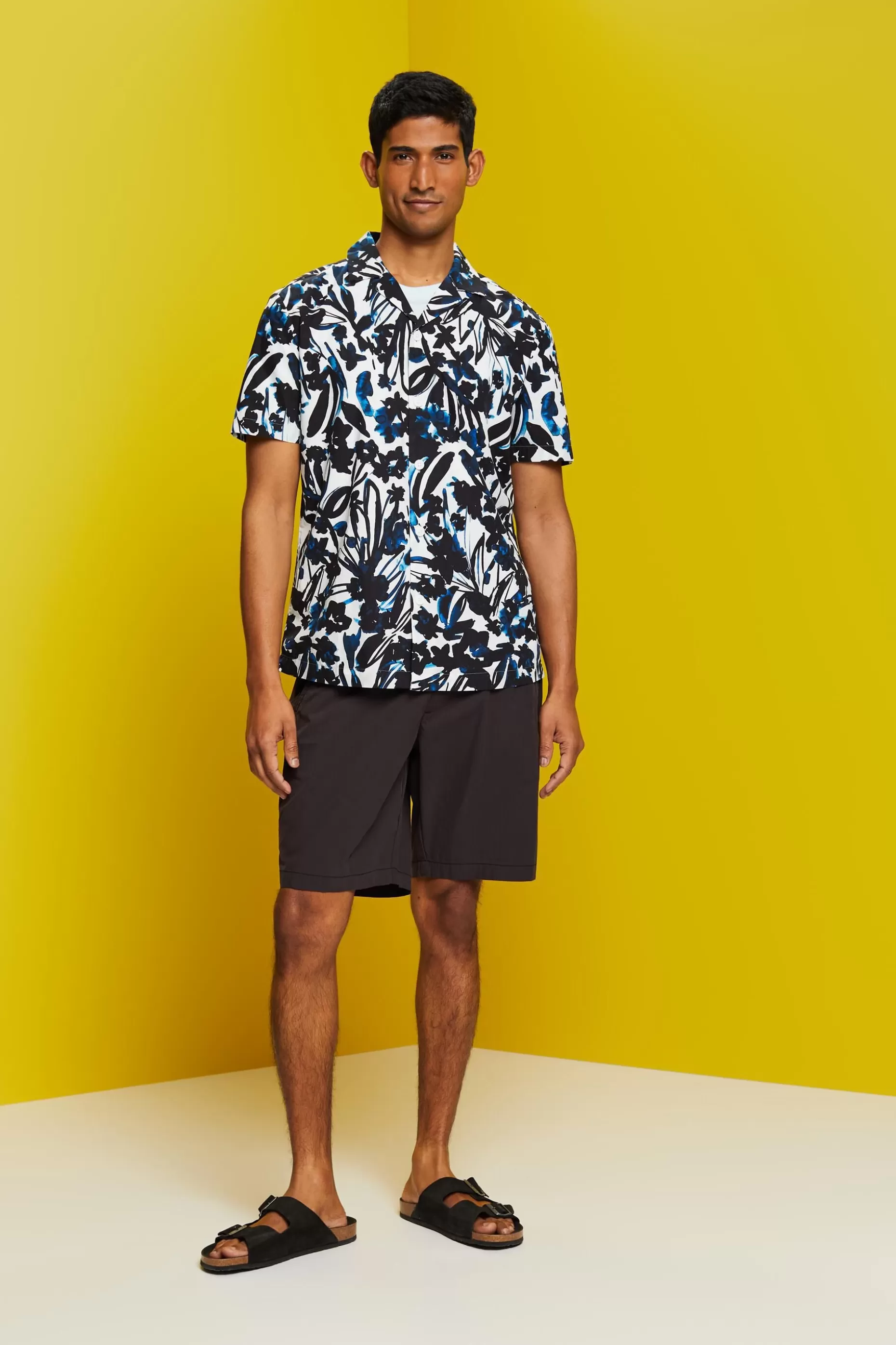ESPRIT Patterned short sleeve shirt, 100% cotton at our Online Shop * Sale Under $50