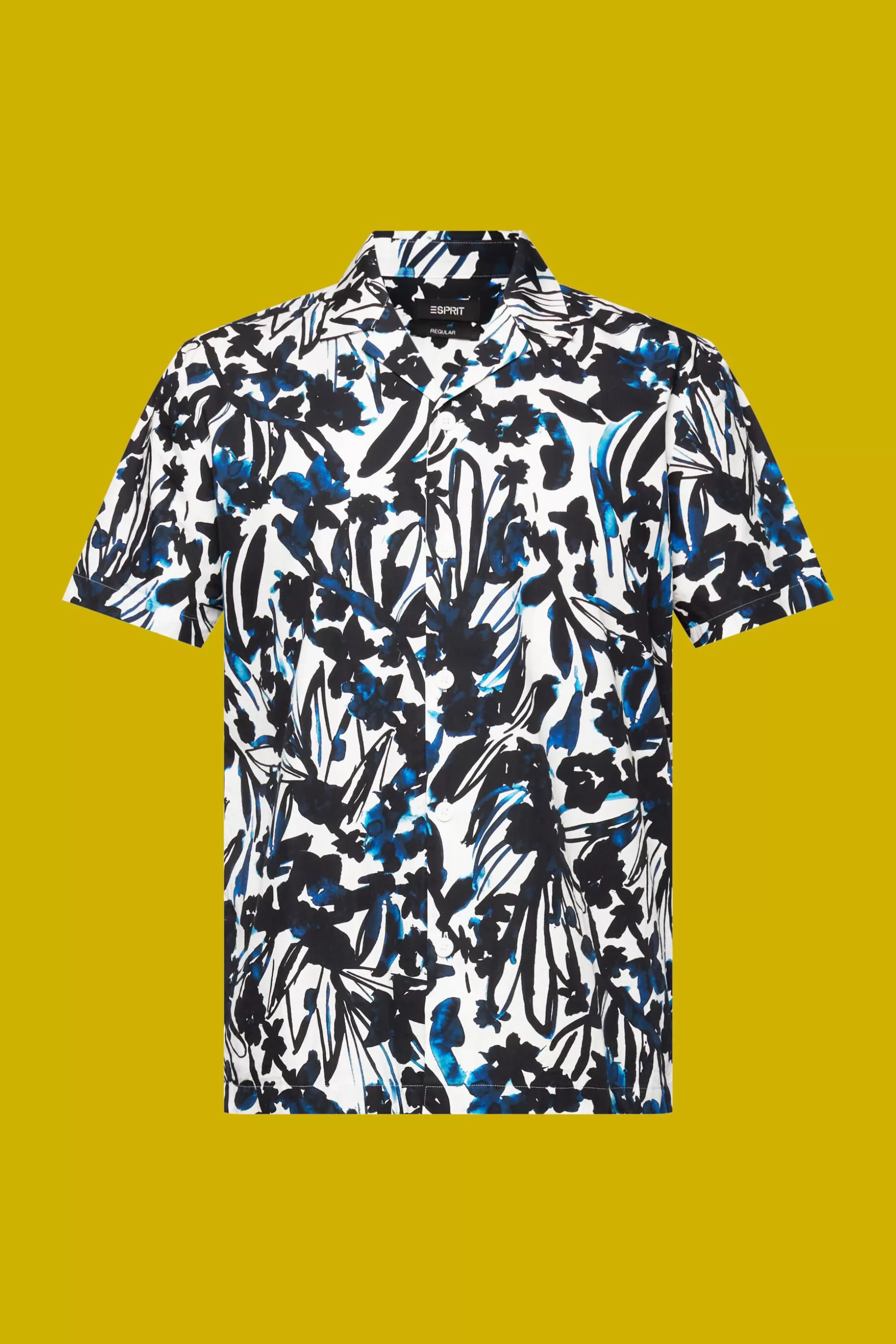 ESPRIT Patterned short sleeve shirt, 100% cotton at our Online Shop *Men Shirts
