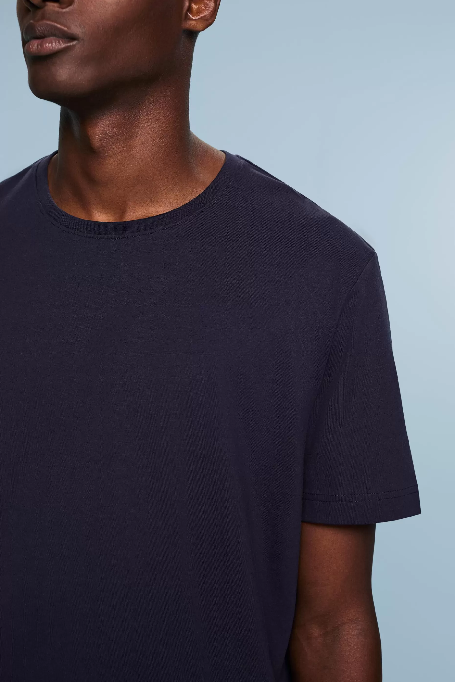 ESPRIT Pima Cotton Jersey Crewneck T-Shirt at our Online Shop *Men T-Shirts + Polos