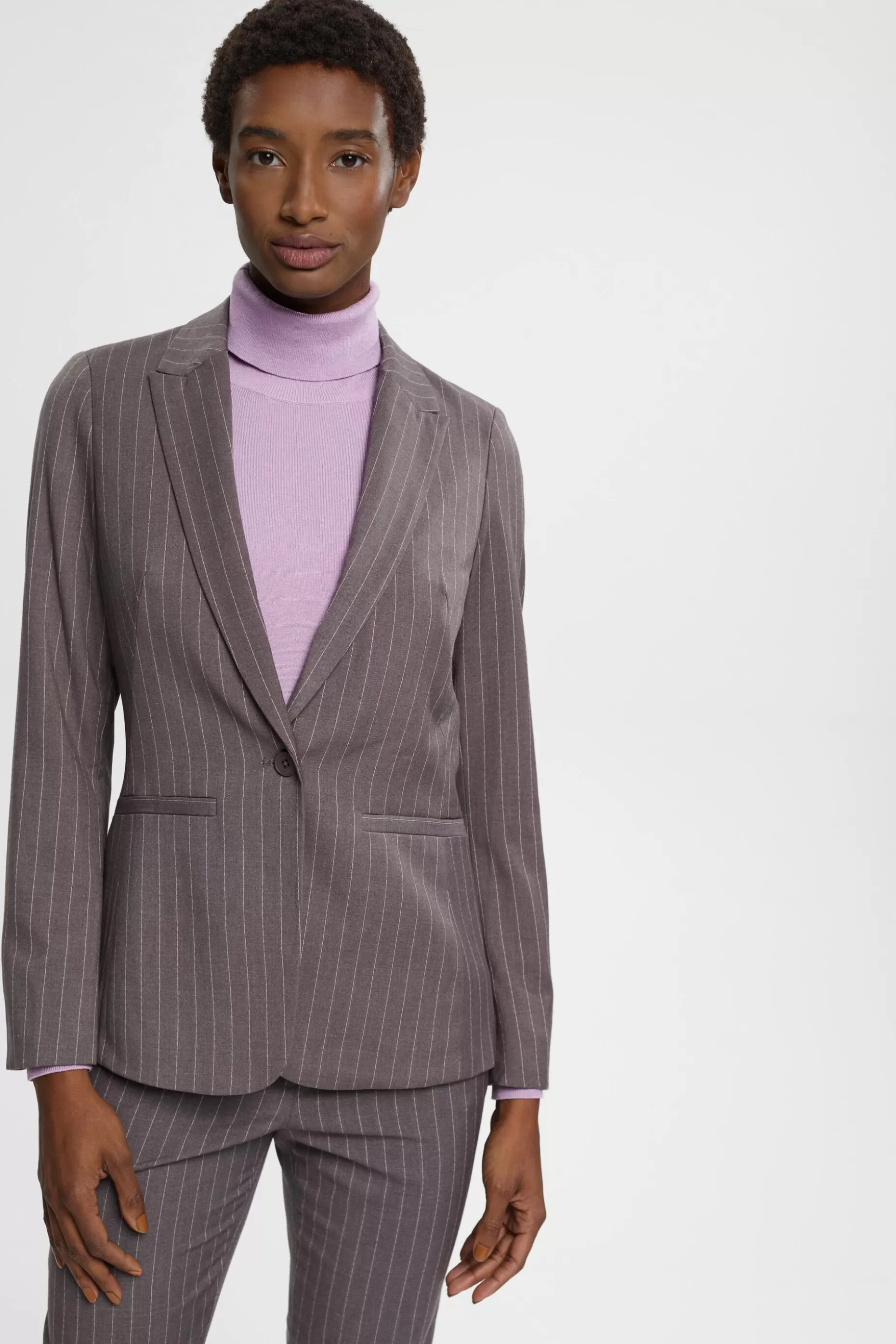 ESPRIT Pinstripe blazer at our Online Shop *Women Blazers