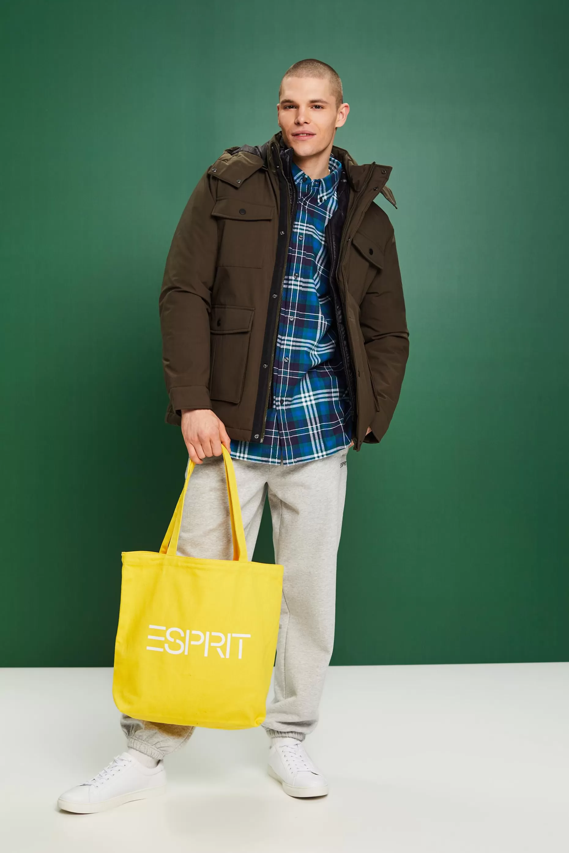 ESPRIT Plaid flannel shirt at our Online Shop *Men Shirts