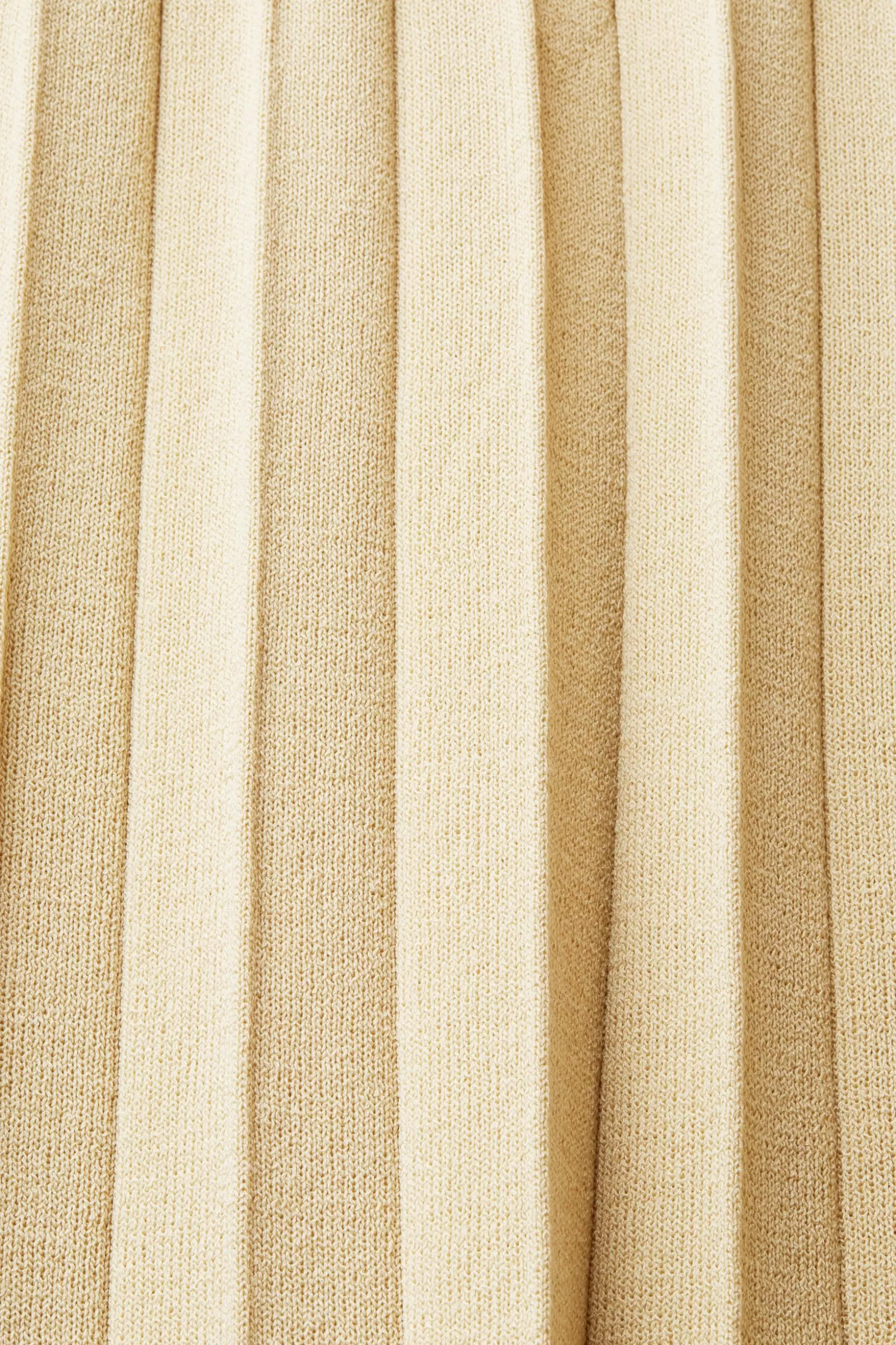ESPRIT Pleated and sleeveless maxi dress with crewneck at our Online Shop *Women Dresses + Jumpsuits