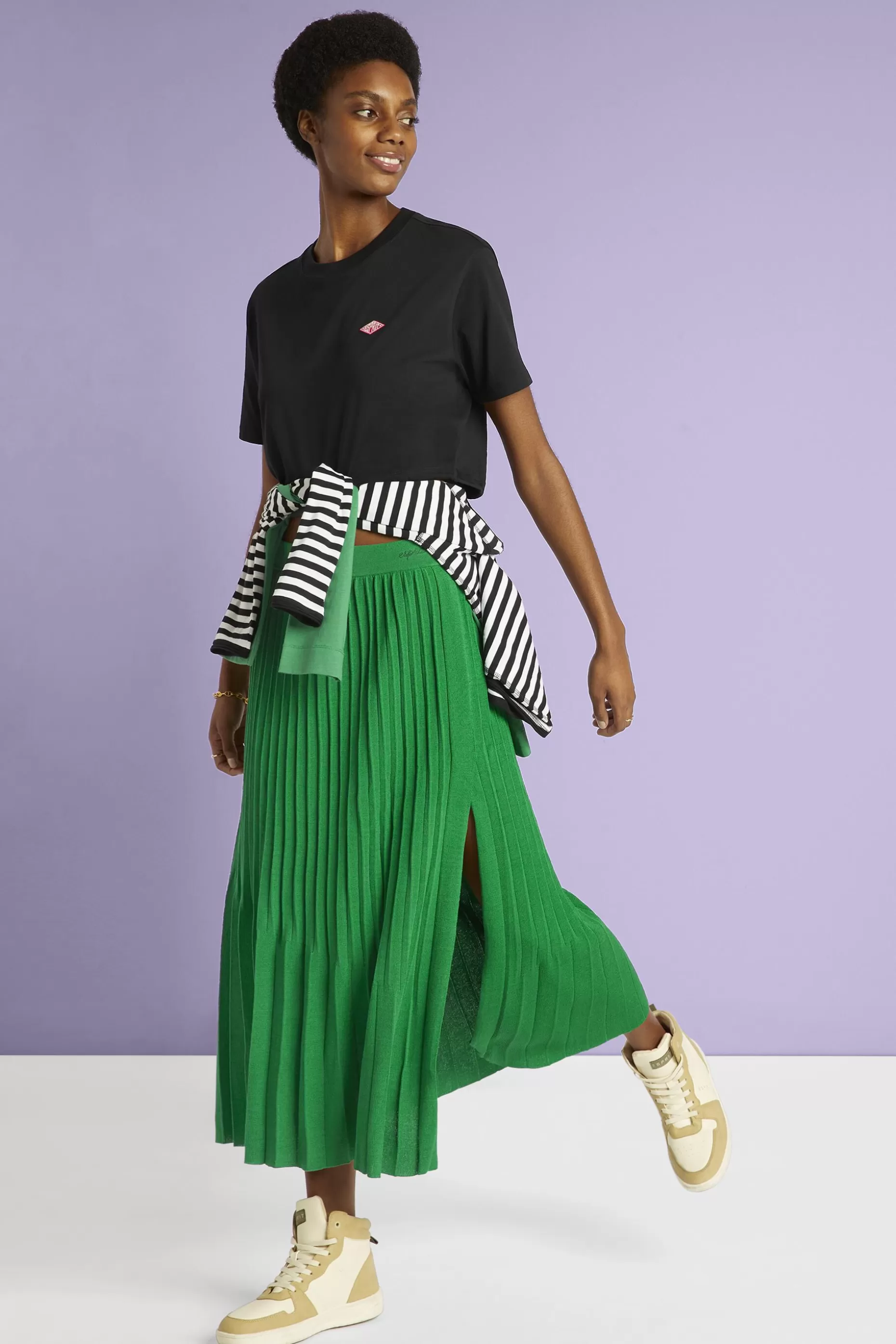 ESPRIT Pleated midi skirt at our Online Shop *Women Skirts + Shorts