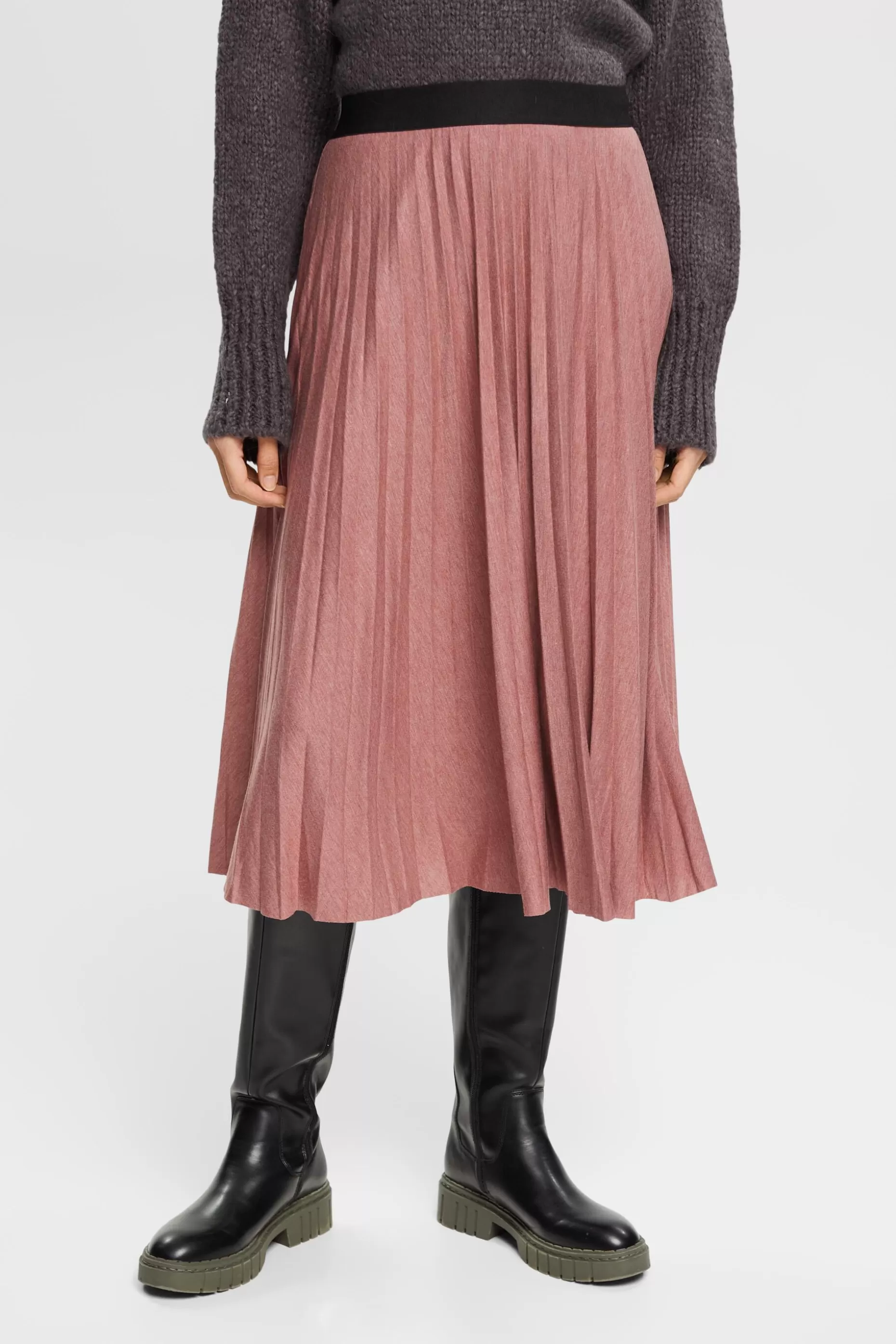 ESPRIT Pleated midi skirt at our Online Shop *Women Skirts + Shorts