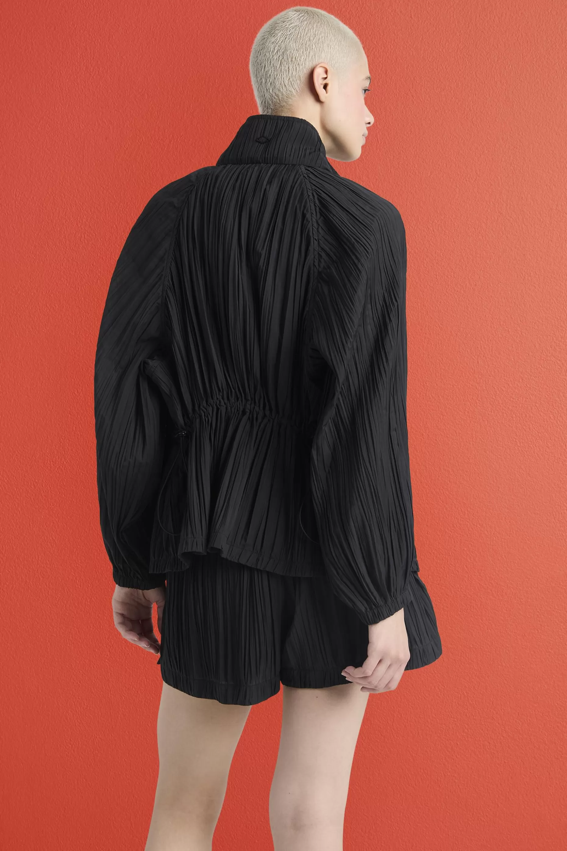 ESPRIT Pleated Mockneck Jacket at our Online Shop *Women Clearance 60%-70% Off