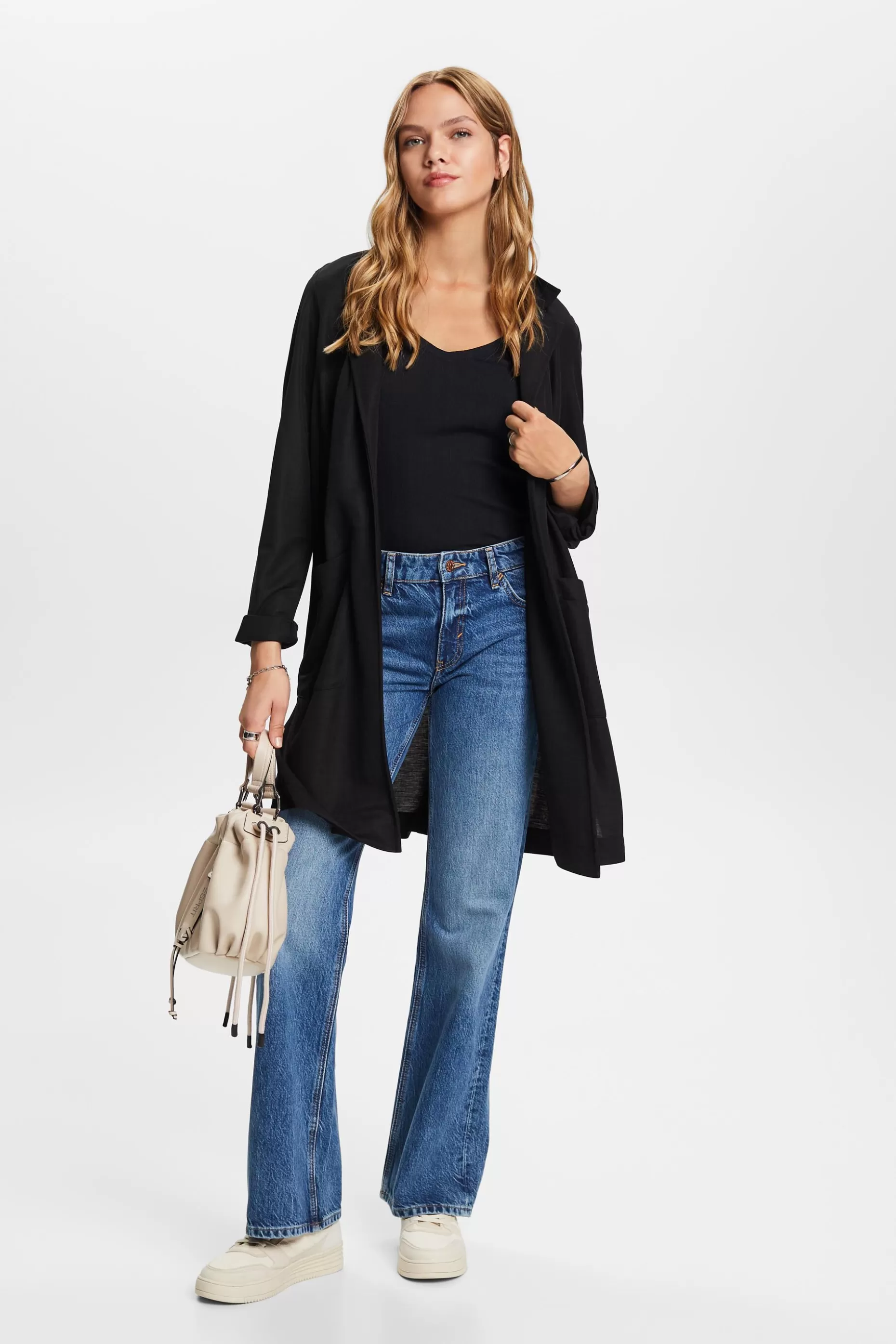 ESPRIT Pointelle long-sleeve top at our Online Shop * Sale Under $30