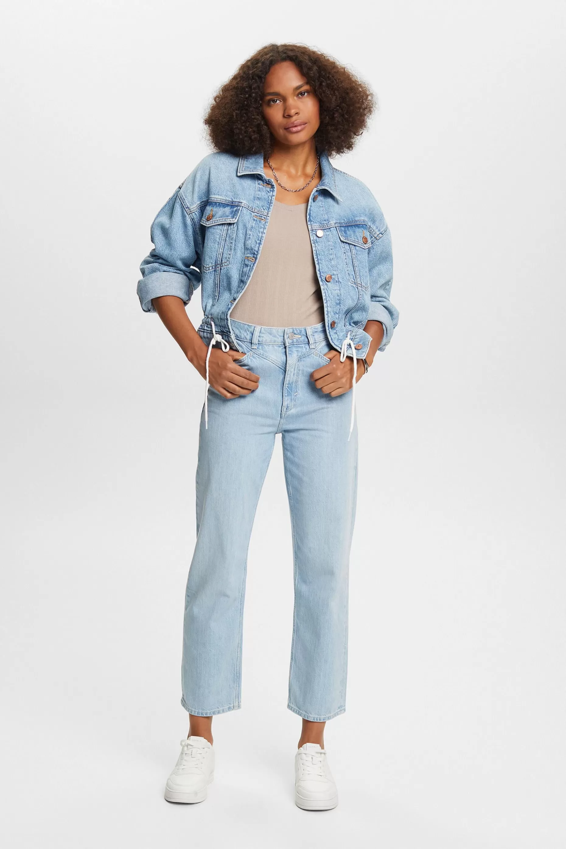 ESPRIT Pointelle long-sleeve top at our Online Shop *Women T-Shirts + Tops