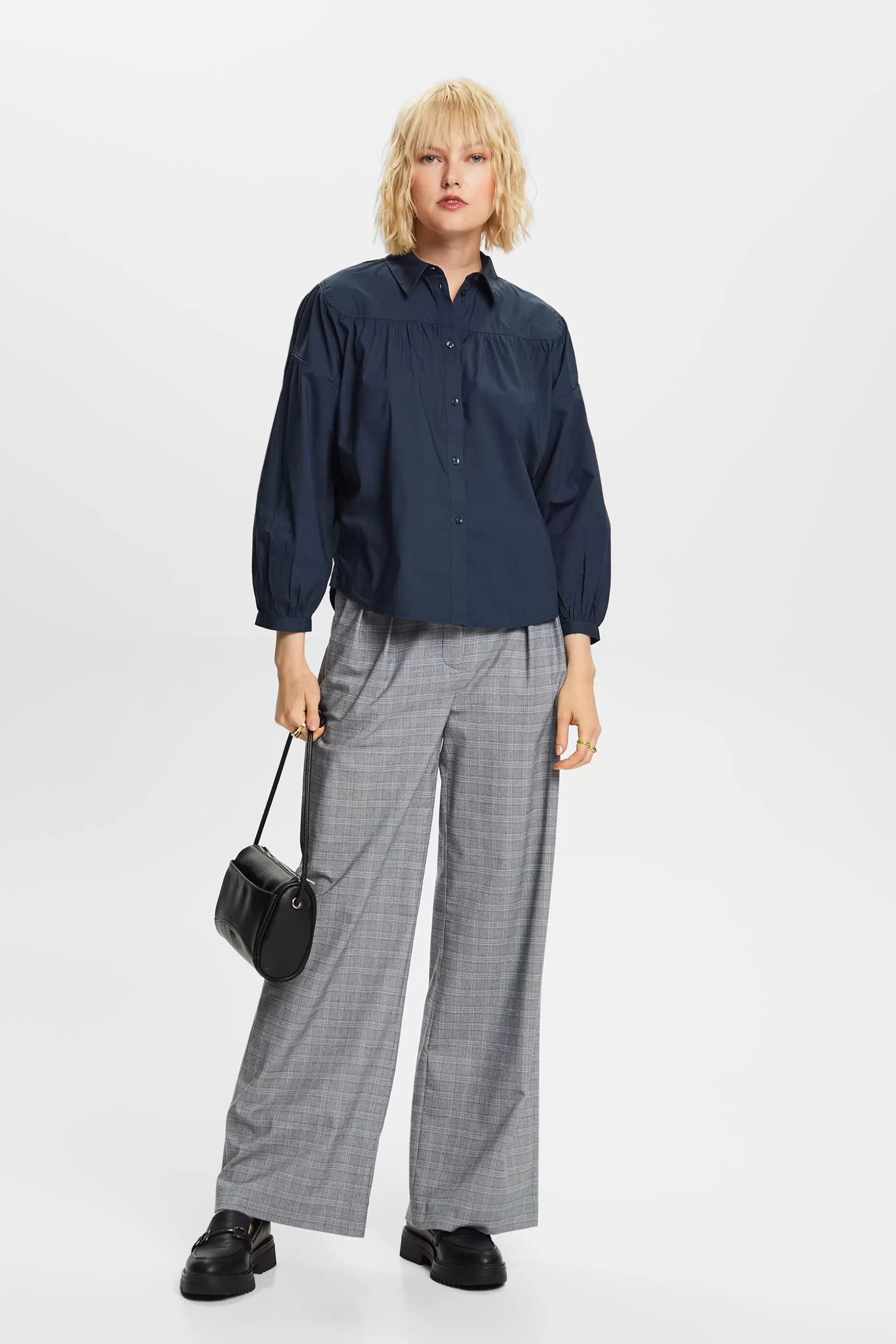 ESPRIT Poplin blouse, 100% cotton at our Online Shop *Women Shirts + Blouses