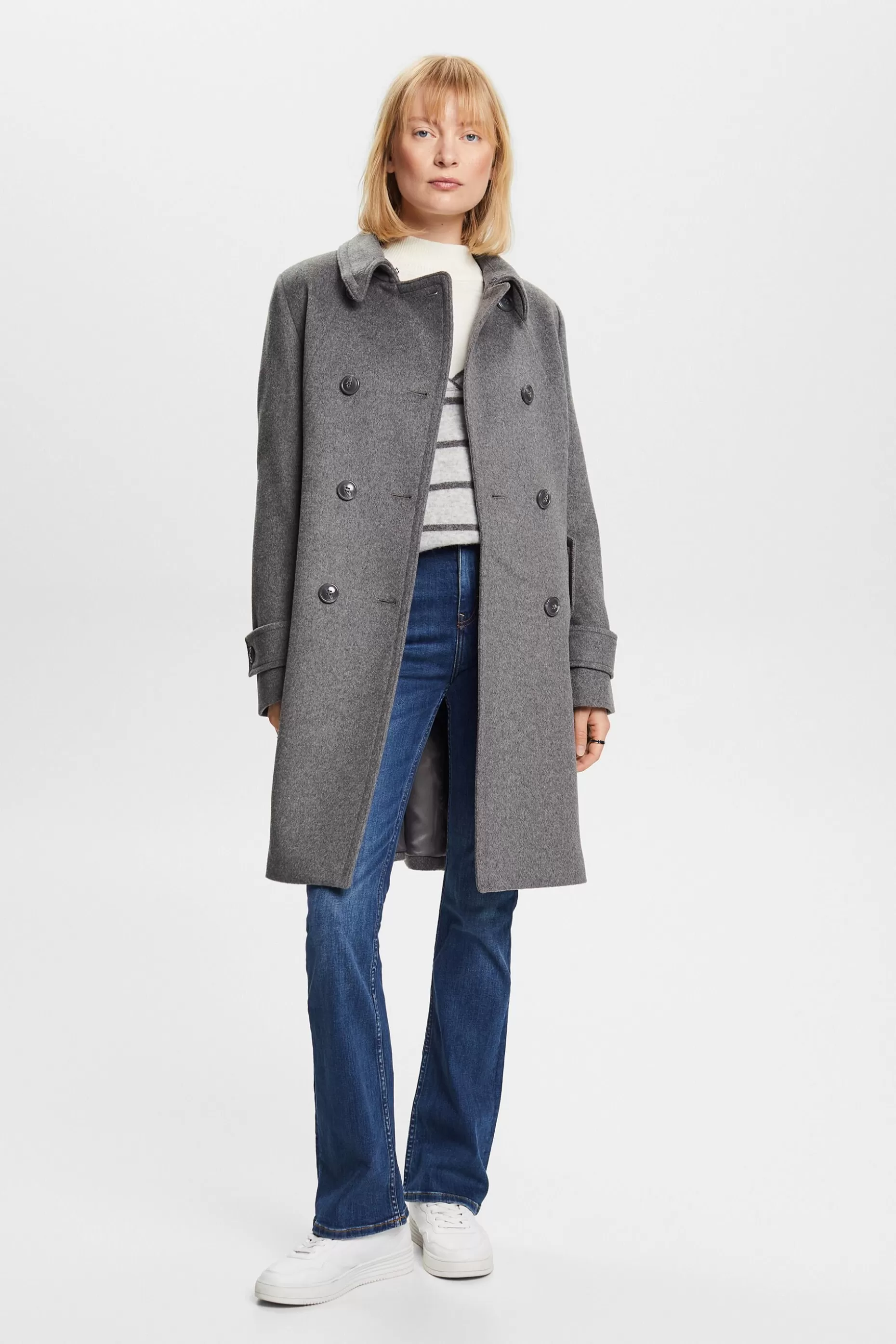 ESPRIT Premium high-rise bootcut jeans at our Online Shop *Women Denim