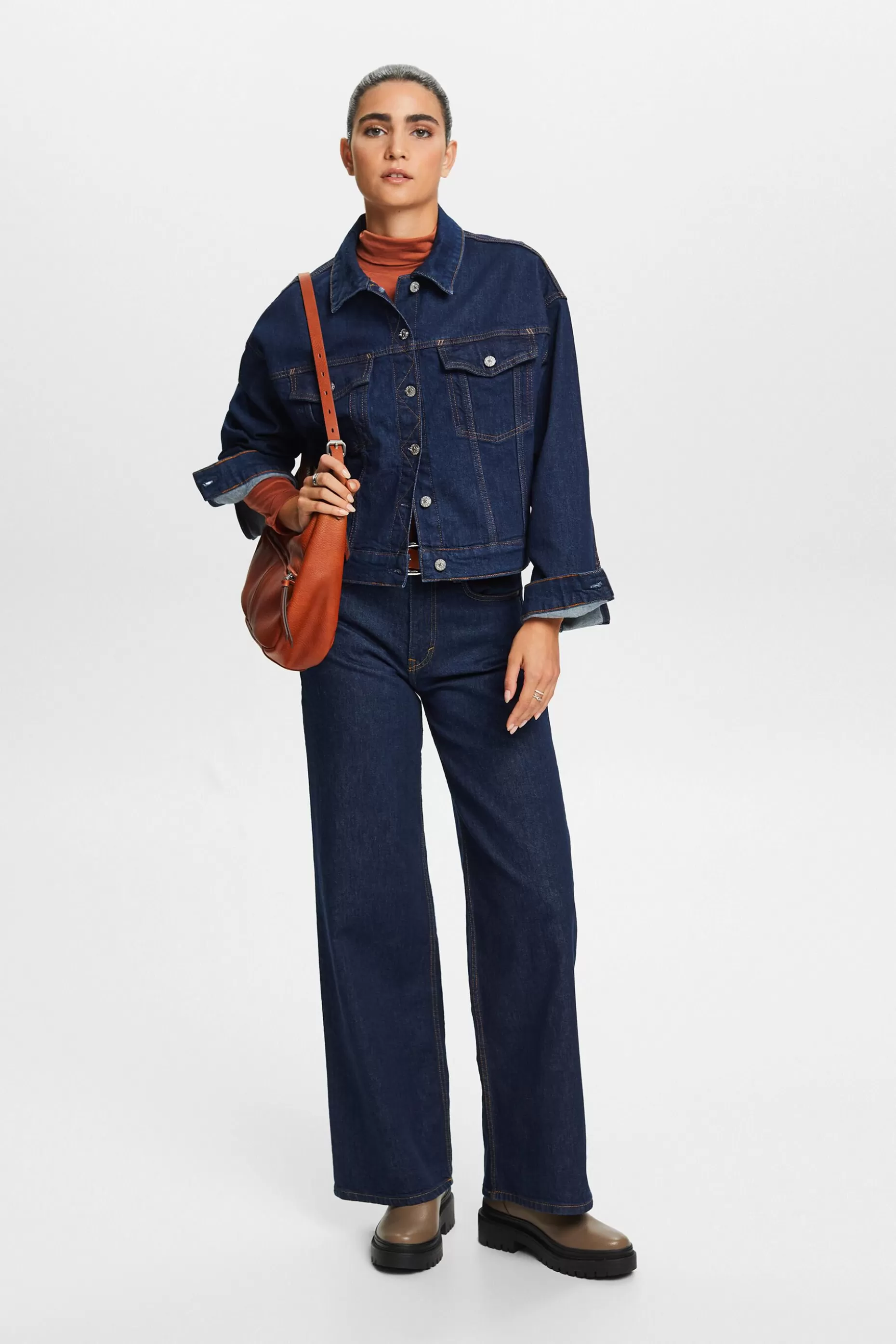 ESPRIT Premium jeans trucker jacket at our Online Shop *Women Jackets + Coats
