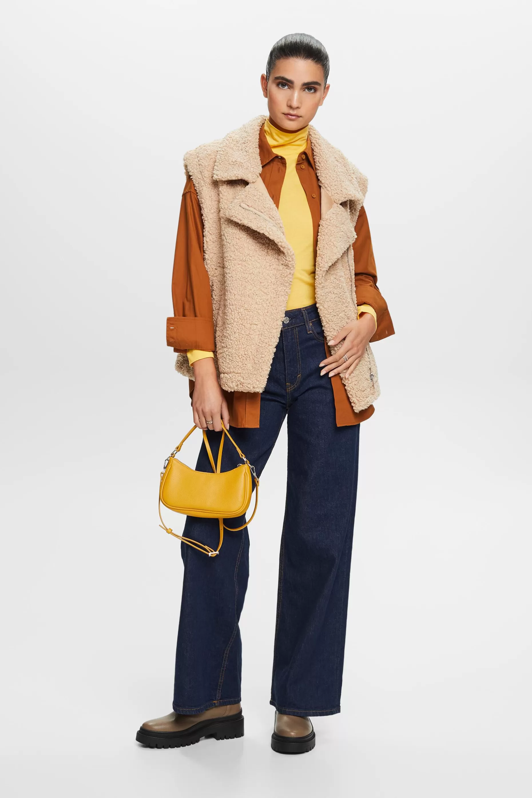ESPRIT Premium retro wide leg trousers at our Online Shop *Women Denim