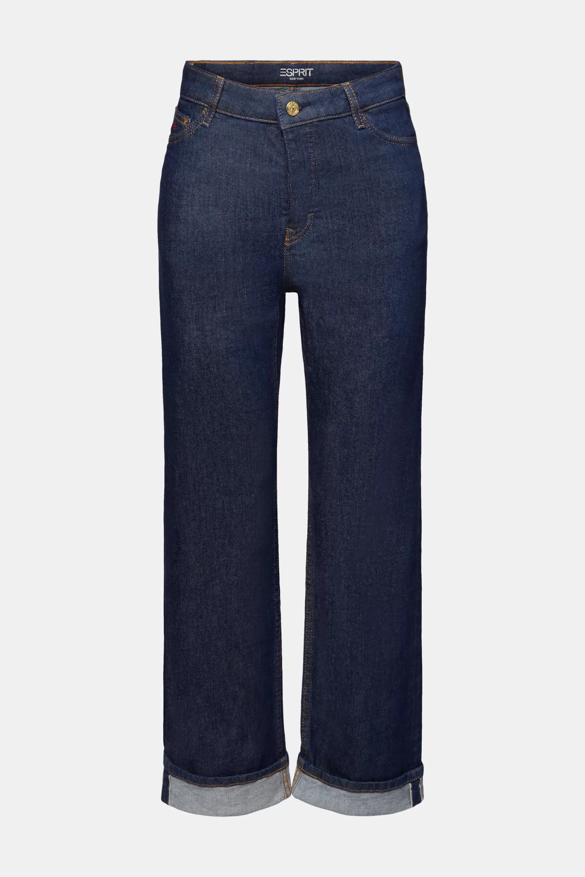 ESPRIT Premium Selvedge High-Rise Straight Jeans at our Online Shop *Women Denim
