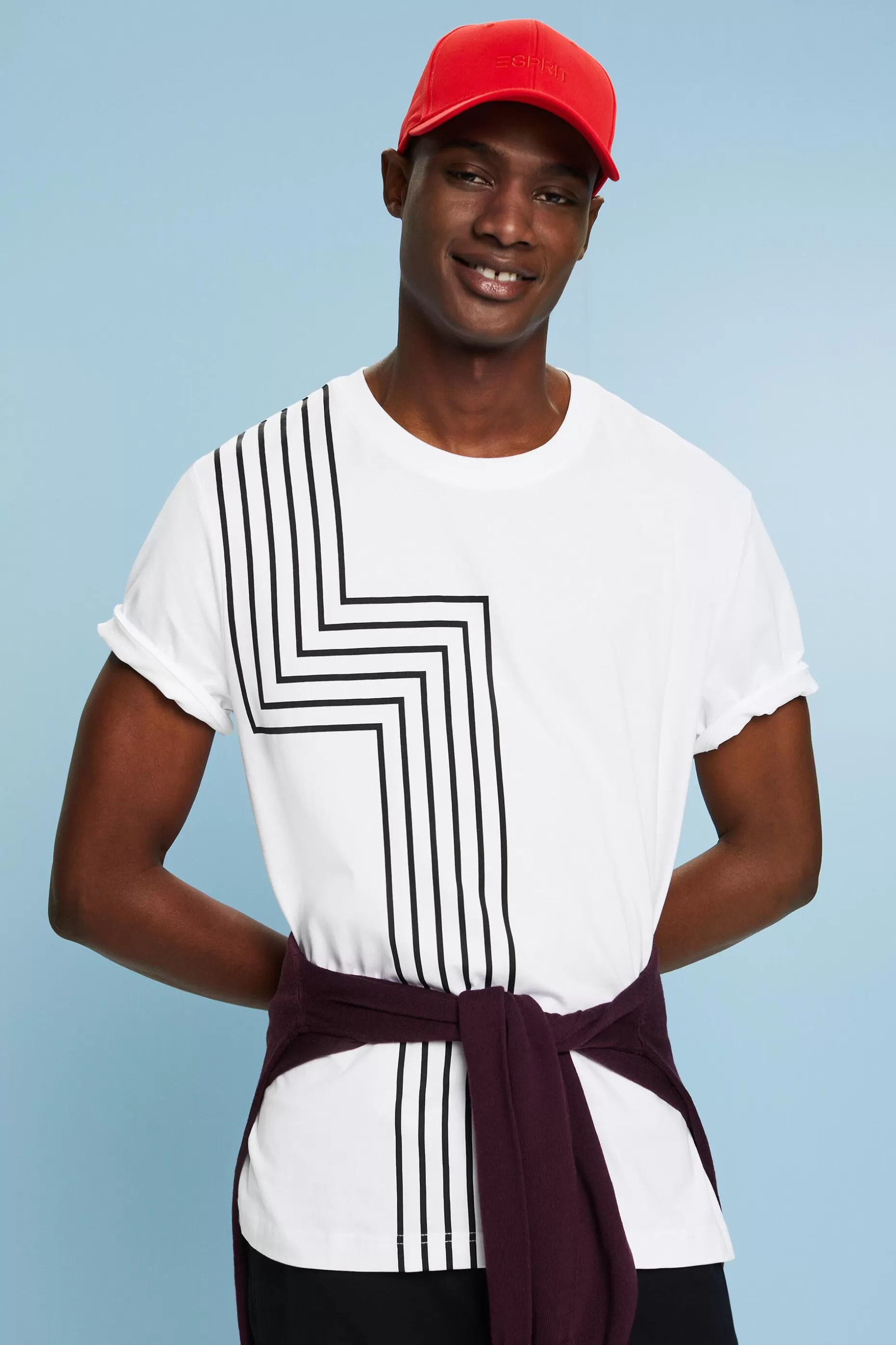 ESPRIT Print T-Shirt at our Online Shop *Men T-Shirts + Polos