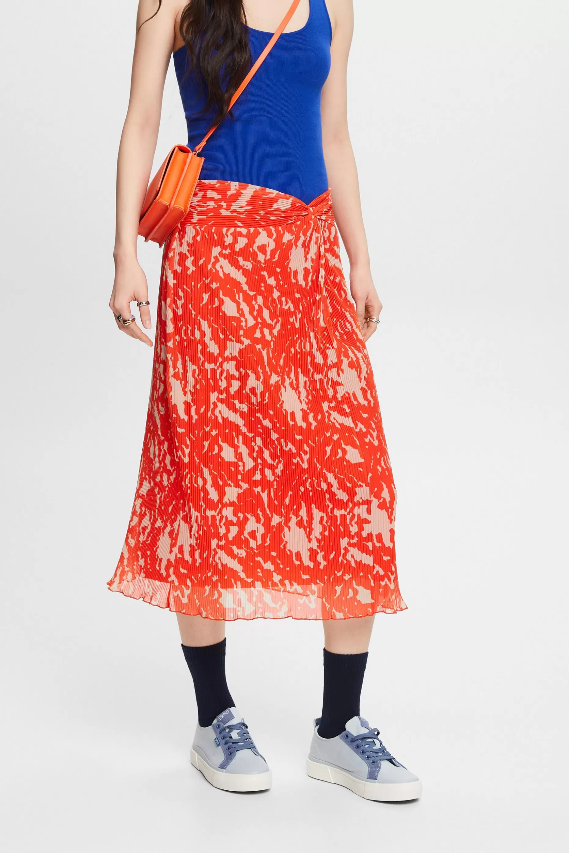 ESPRIT Printed Mesh Midi Skirt at our Online Shop *Women Skirts + Shorts