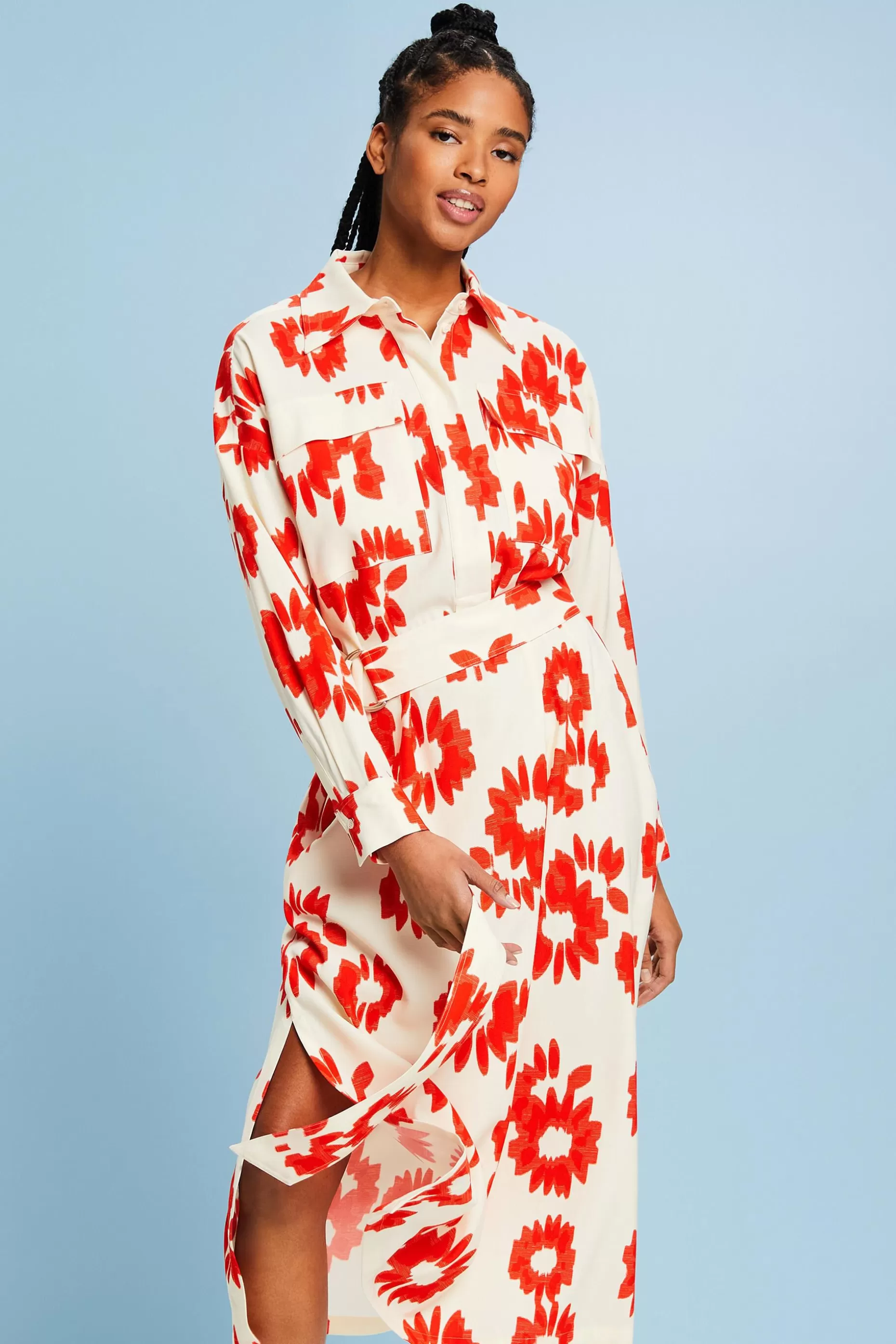 ESPRIT Printed Shirt Dress at our Online Shop *Women The Spring Edit