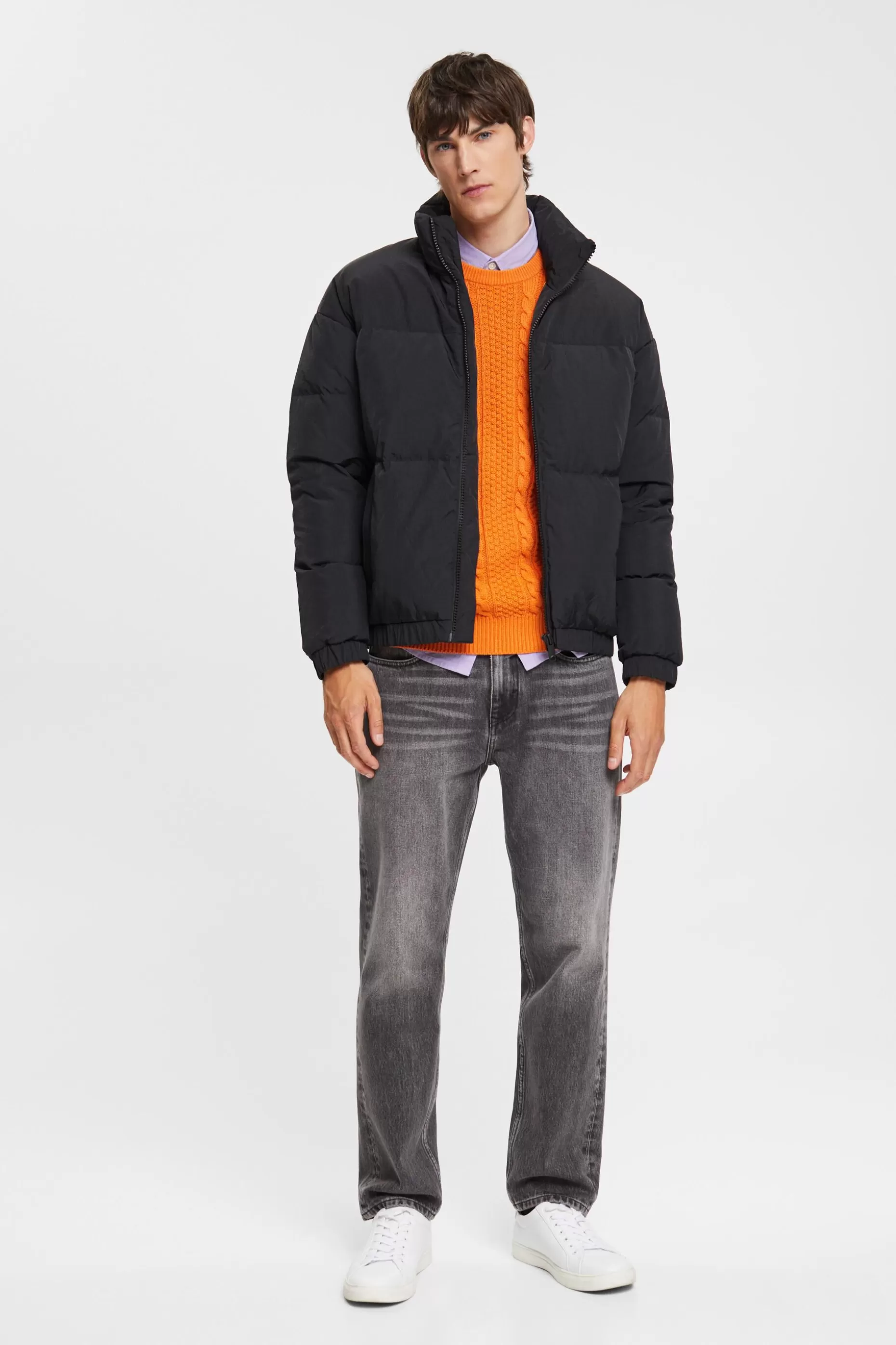 ESPRIT Puffer jacket with down padding at our Online Shop *Men Jackets + Coats