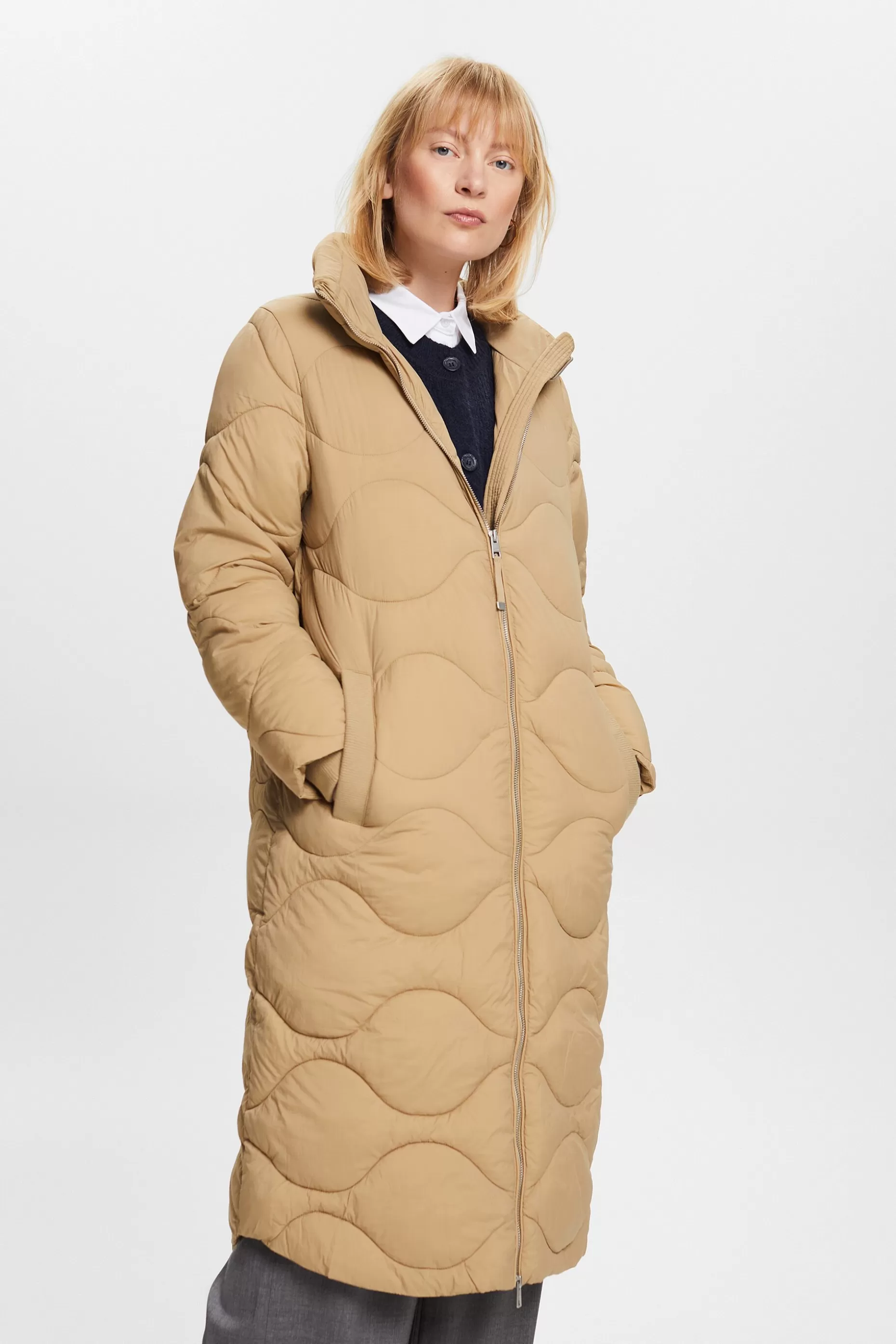 ESPRIT Quilted Coat at our Online Shop *Women Clearance 60%-70% Off