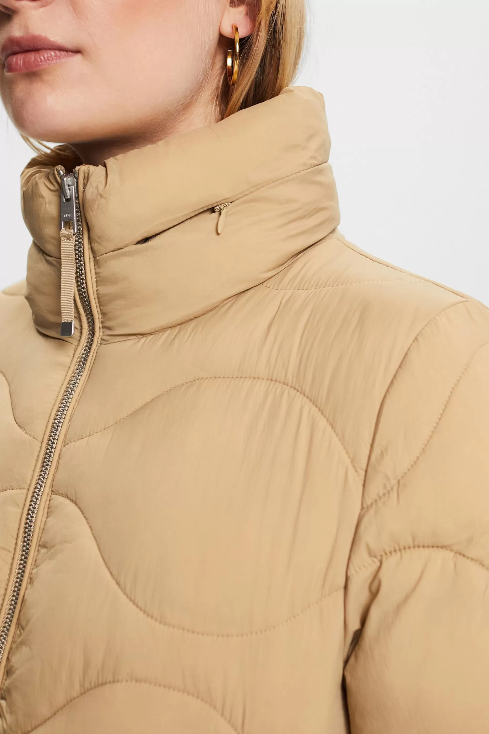 ESPRIT Quilted Coat at our Online Shop *Women Clearance 60%-70% Off