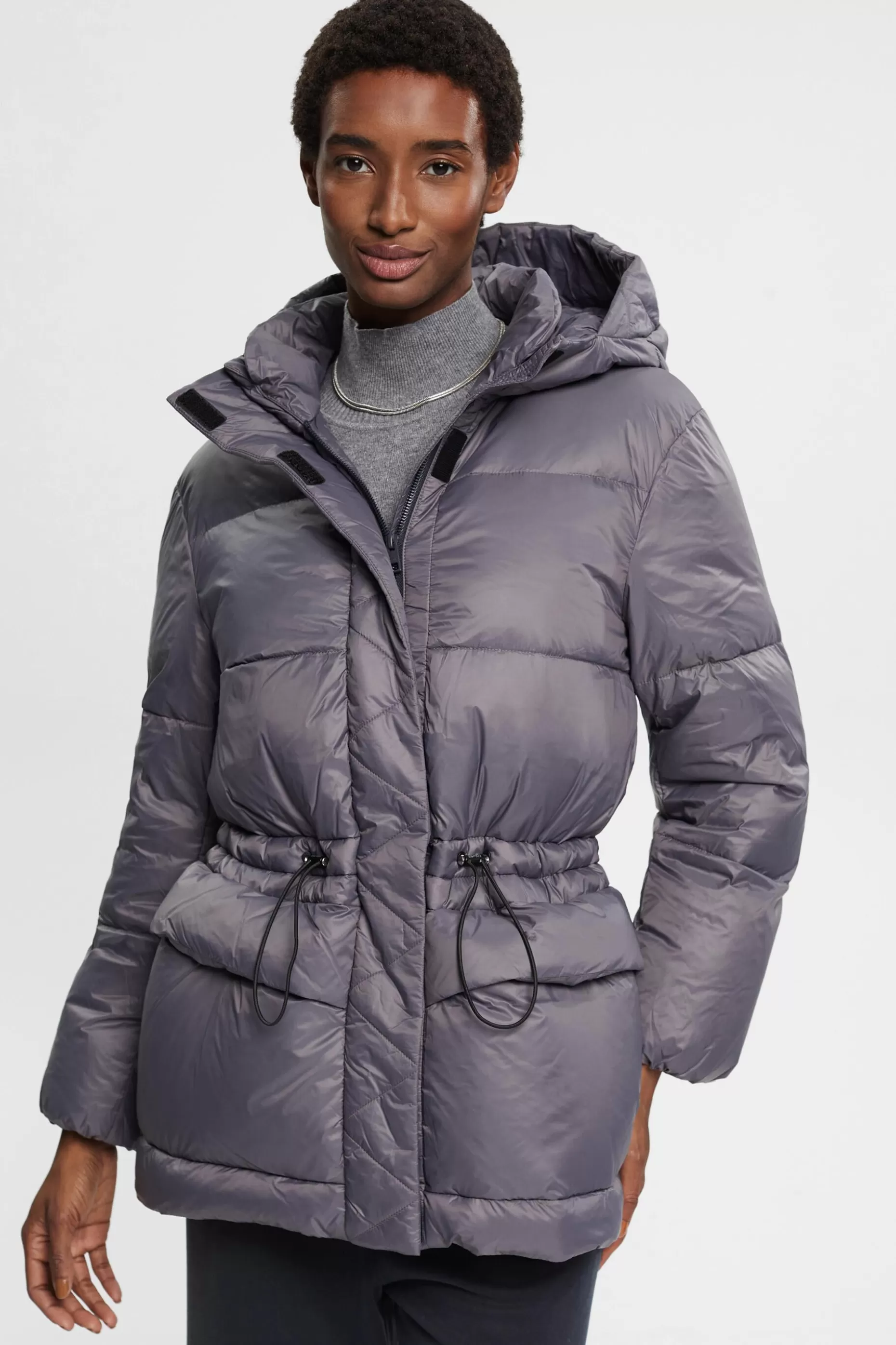 ESPRIT Quilted jacket with recycled down filling at our Online Shop * Sale Above $75+