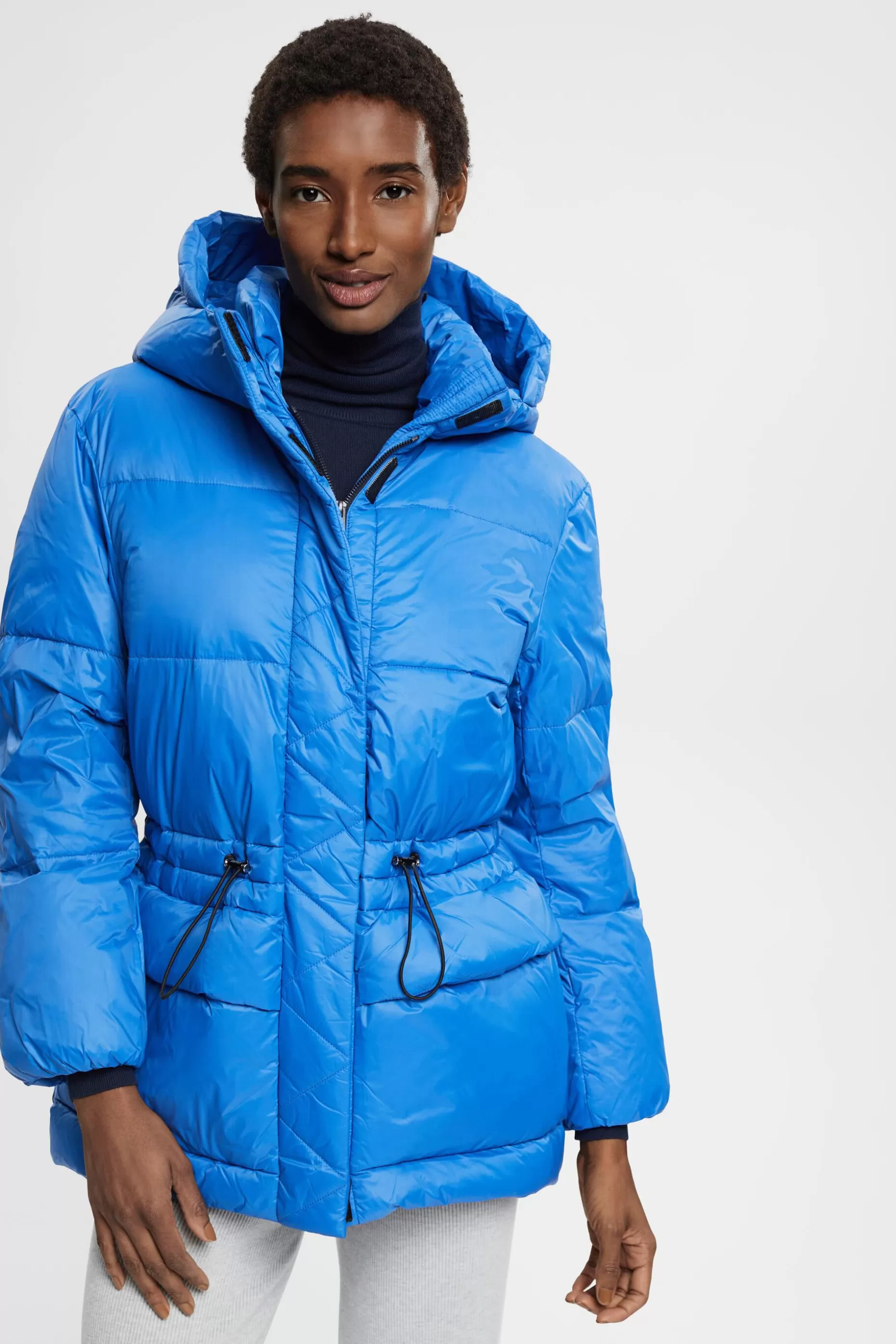 ESPRIT Quilted jacket with recycled down filling at our Online Shop *Women Jackets + Coats