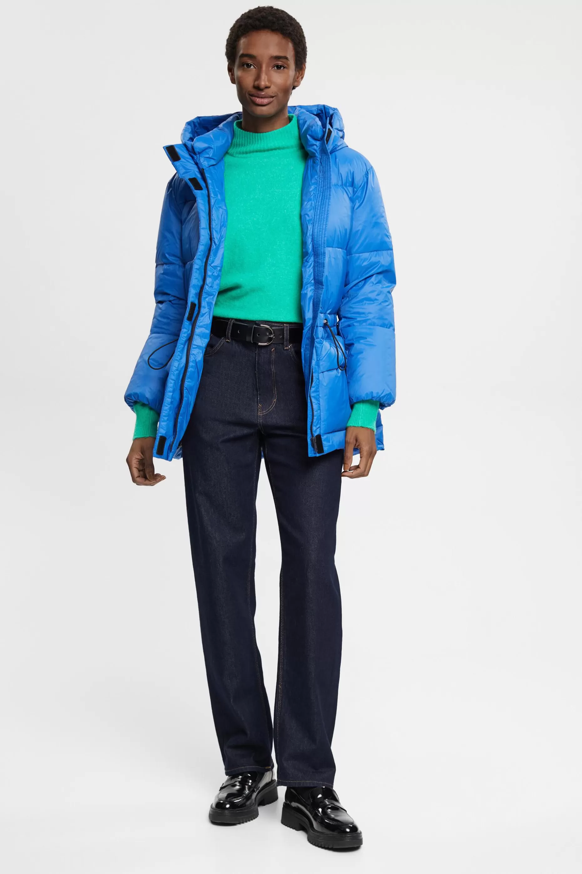 ESPRIT Quilted jacket with recycled down filling at our Online Shop *Women Jackets + Coats