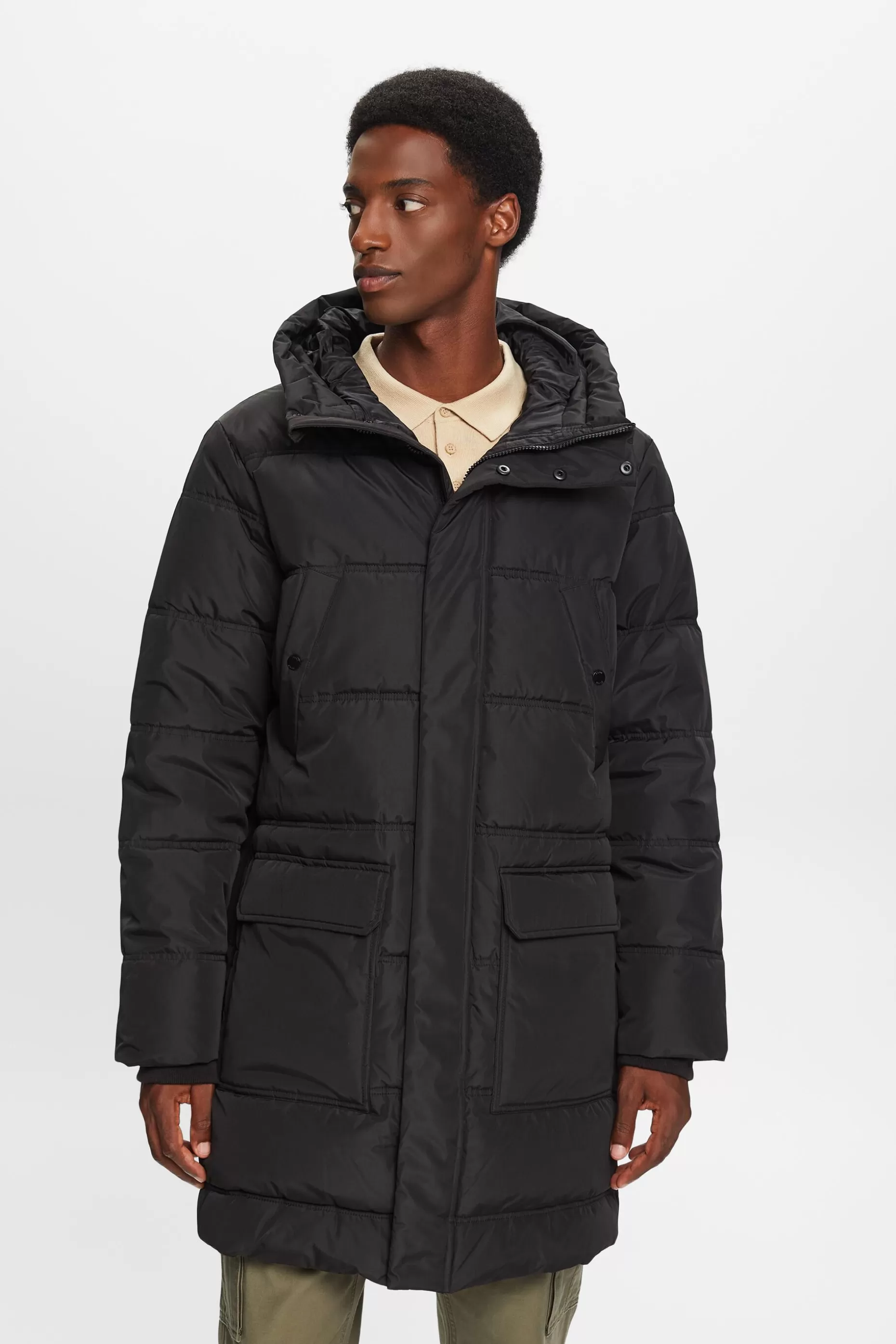 ESPRIT Quilted Puffer Jacket at our Online Shop *Men Clearance 60%-70% Off