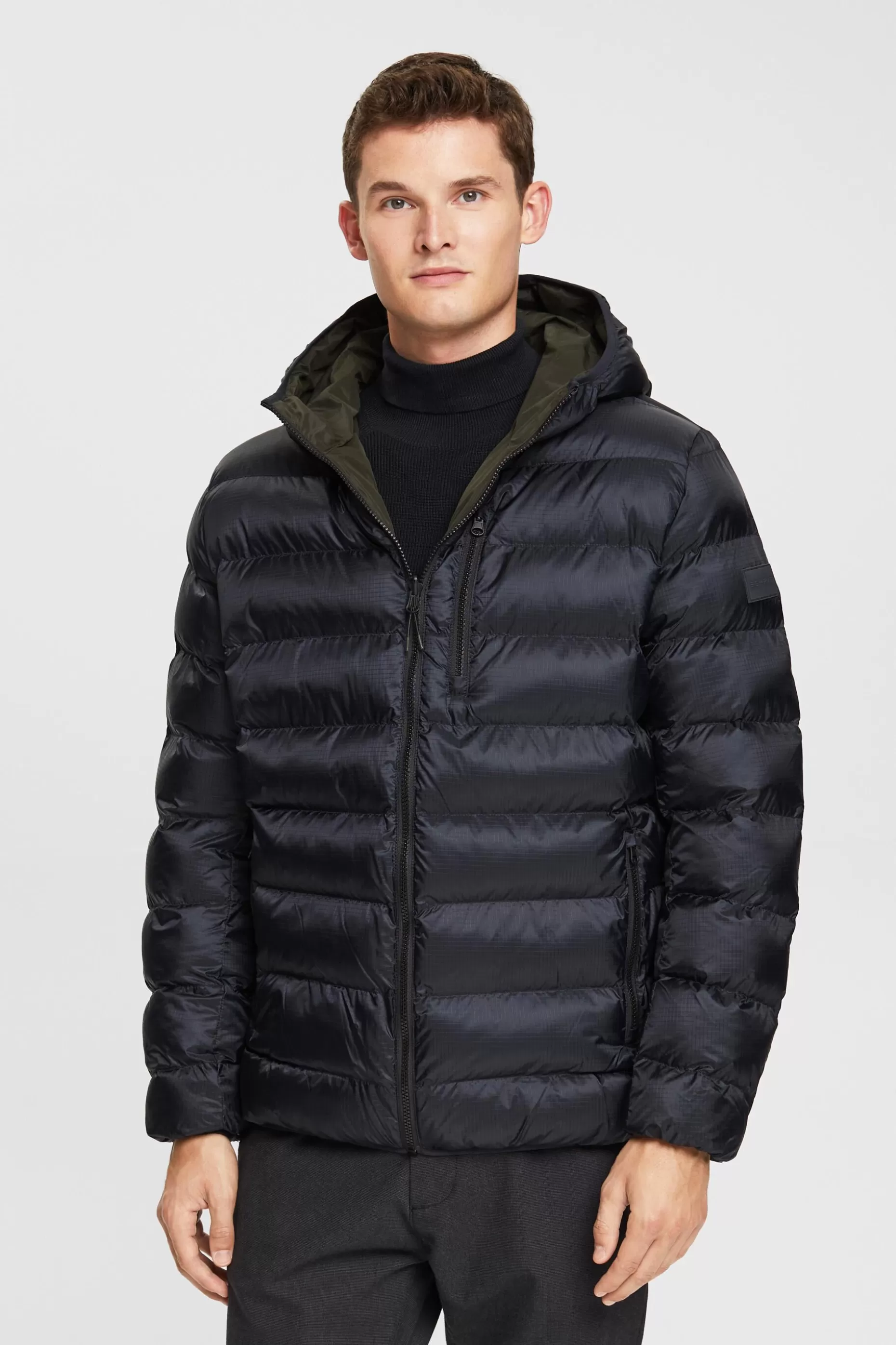 ESPRIT Quilted Puffer Jacket at our Online Shop *Men Jackets + Coats