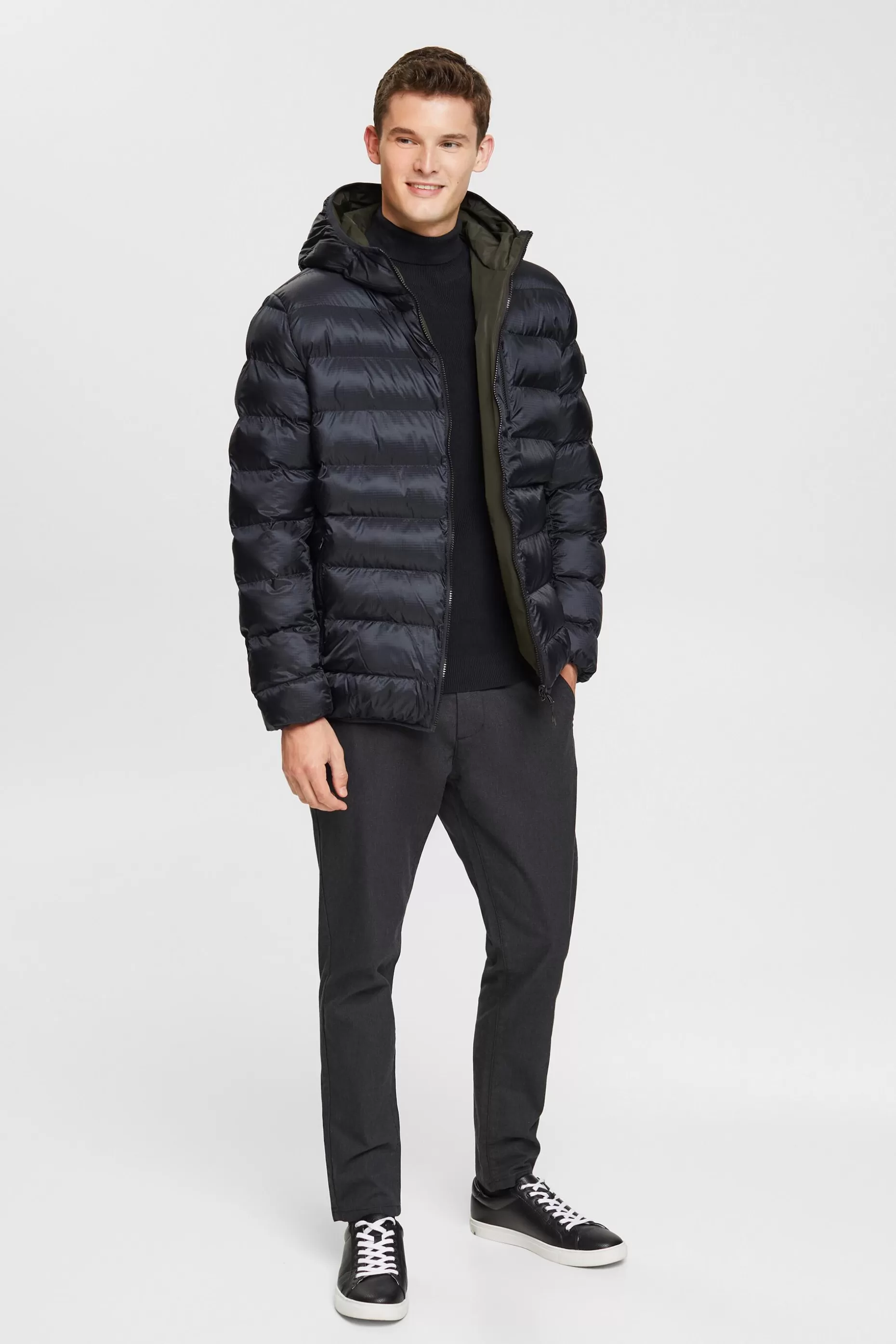 ESPRIT Quilted Puffer Jacket at our Online Shop *Men Jackets + Coats