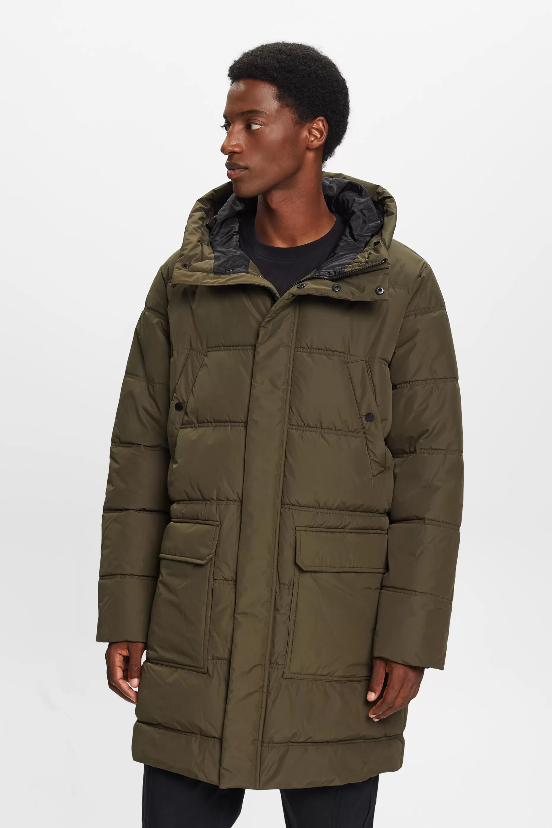 ESPRIT Quilted Puffer Jacket at our Online Shop *Men Jackets + Coats